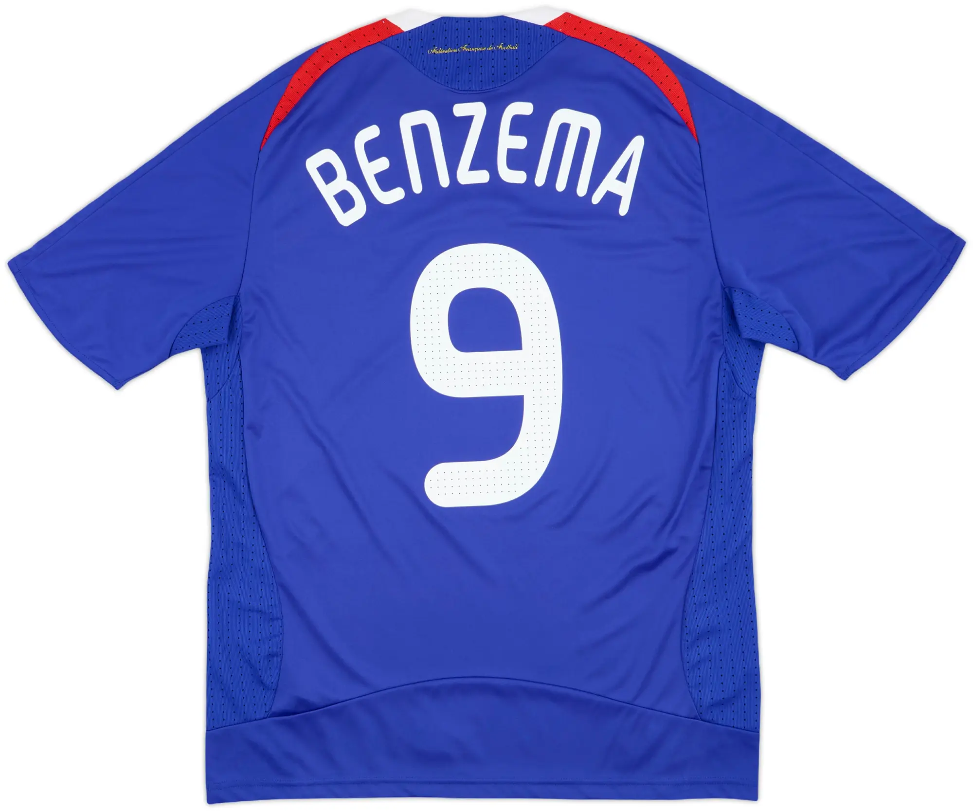 adidas France Mens SS Home Shirt 2007