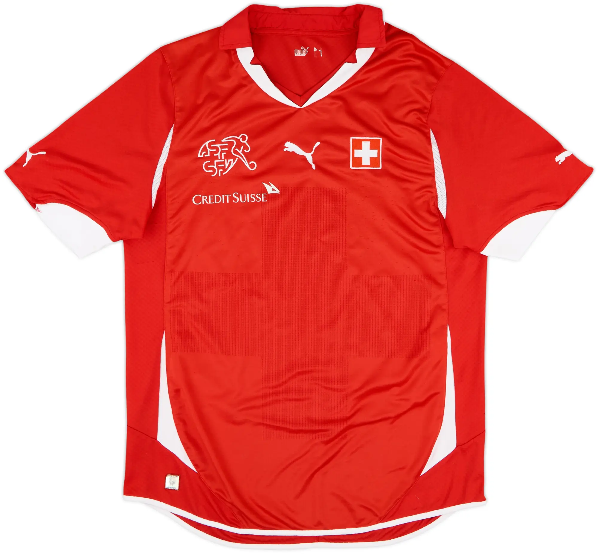 2010-11 Switzerland Home Shirt - 6/10 - (L)