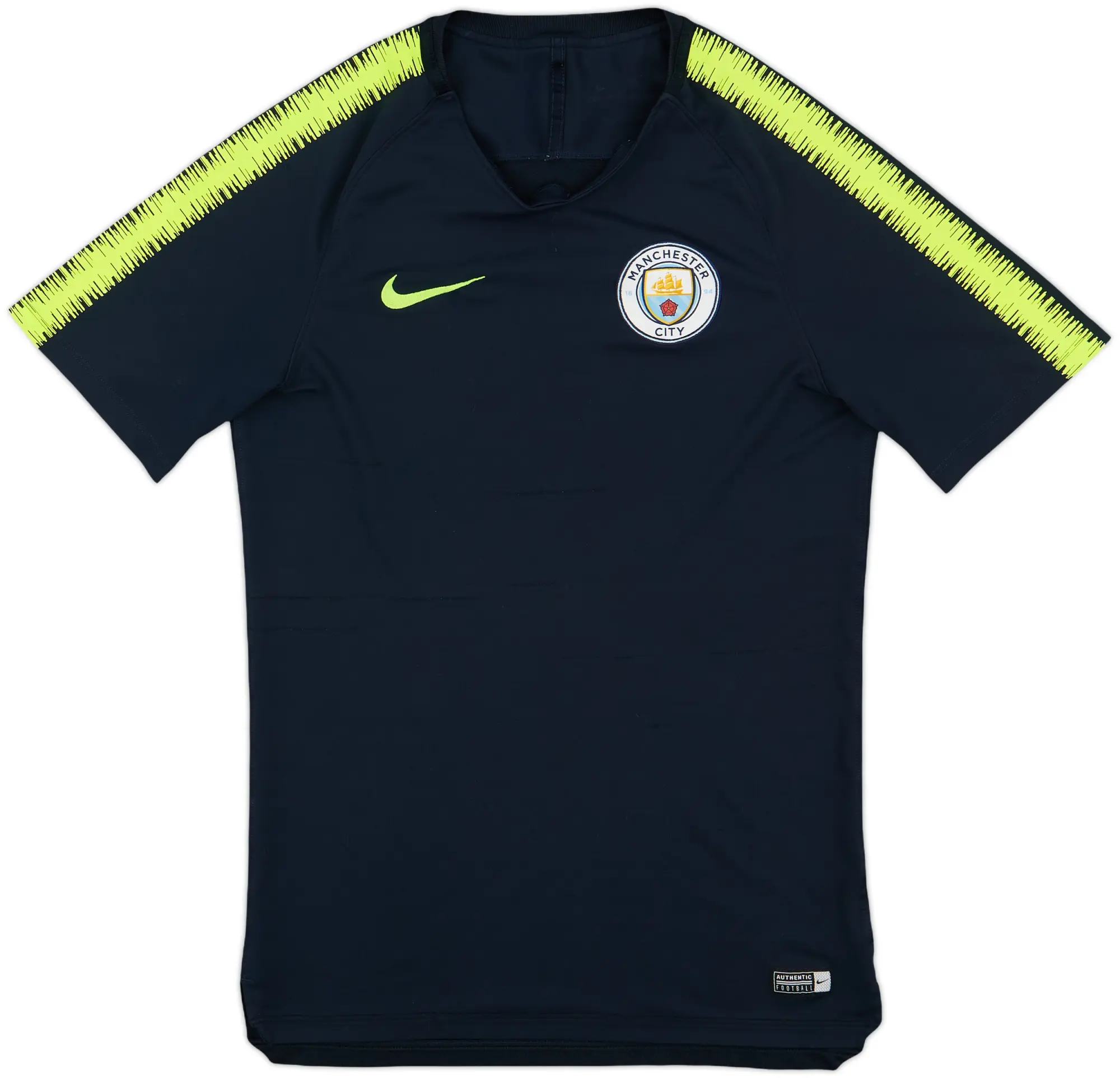 2018-19 Manchester City Puma Training Shirt - 8/10 - (S)