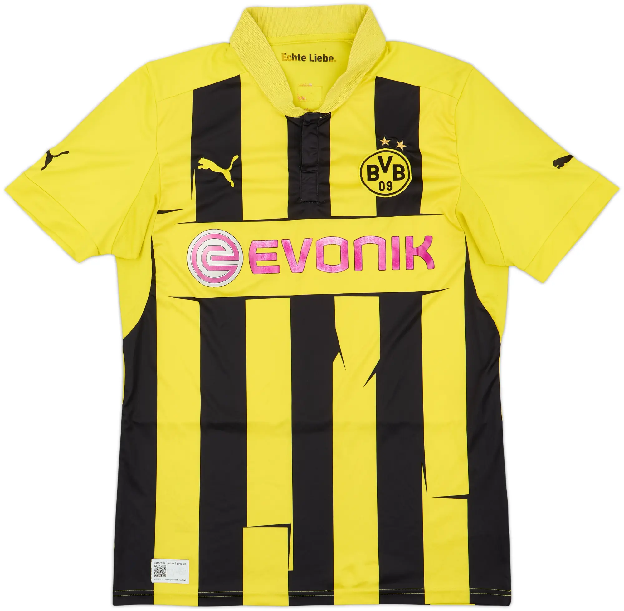 2012-13 Borussia Dortmund European Home Shirt - 5/10 - (M)