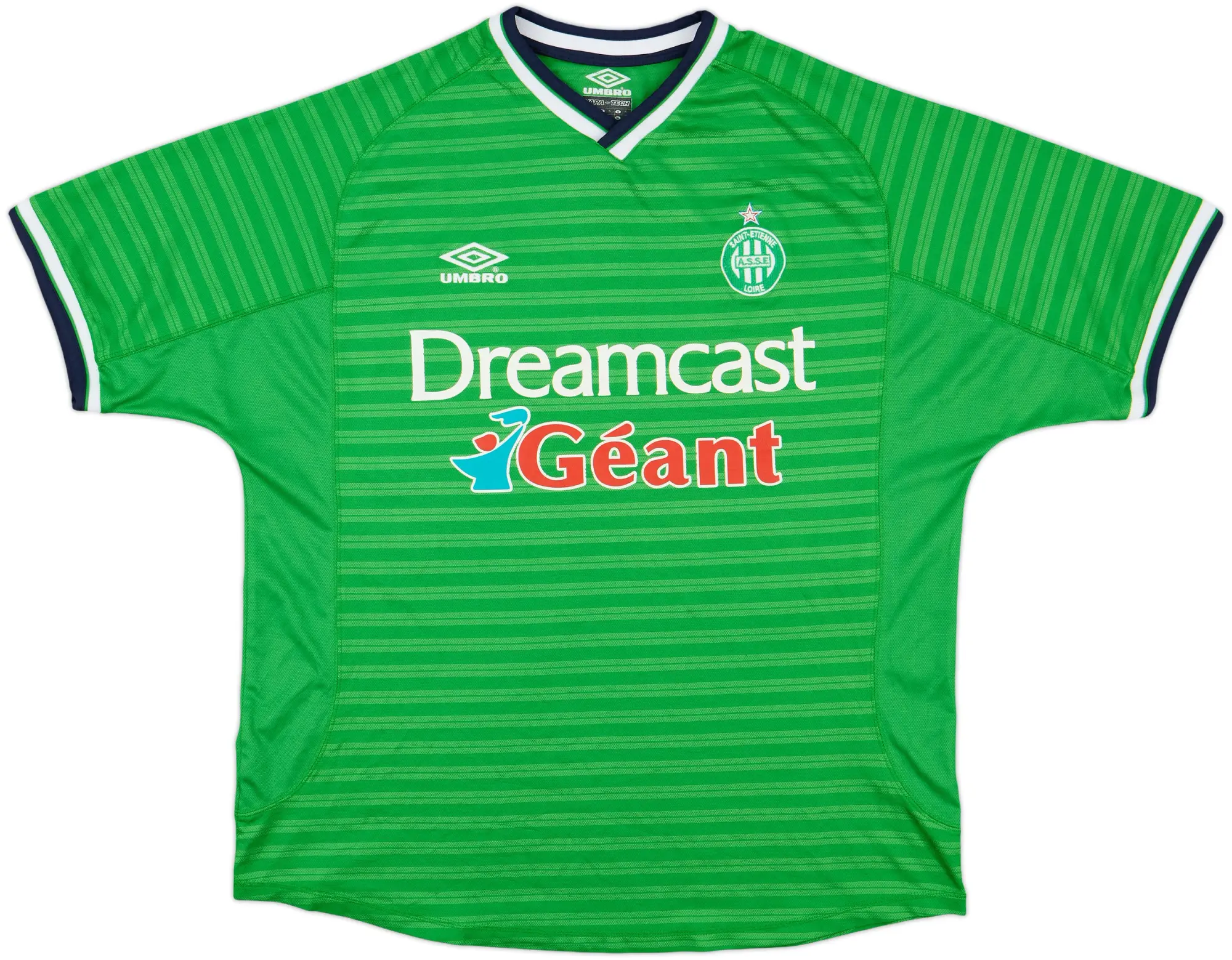 2000-01 Saint Etienne Home Shirt - 8/10 - (XL)