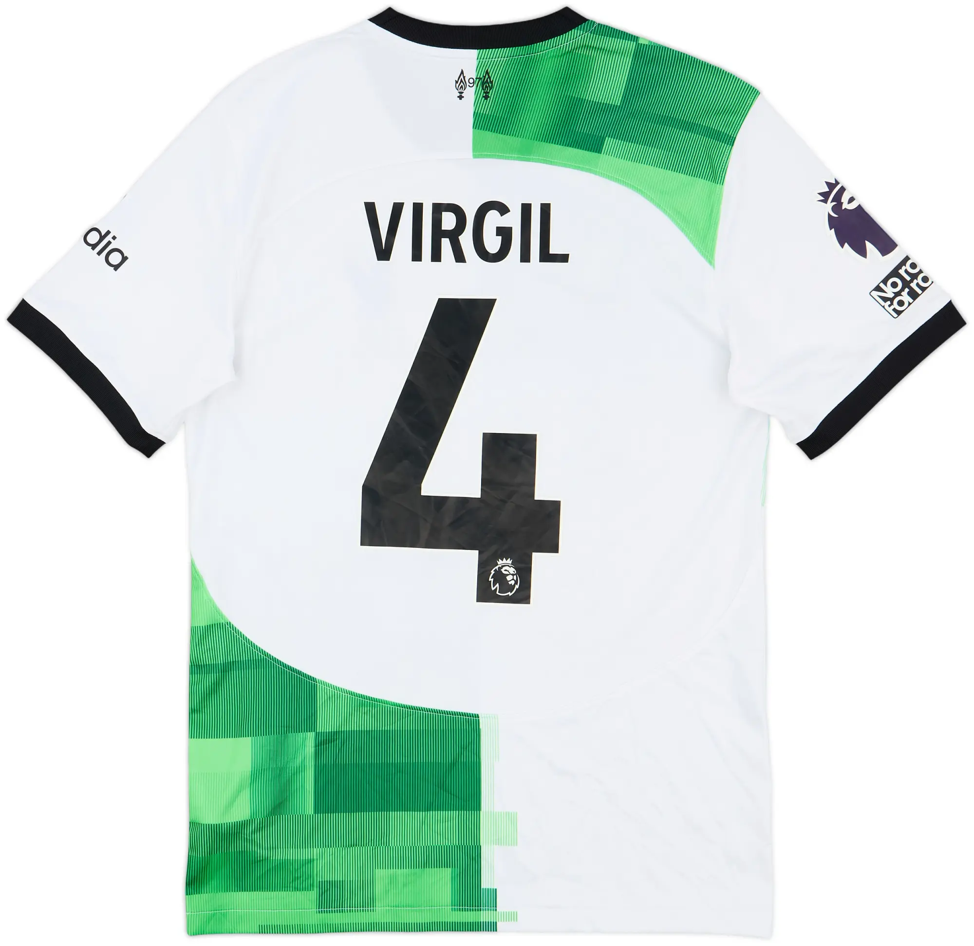 2023-24 Liverpool Away Shirt Virgil #4 - 9/10 - (S)