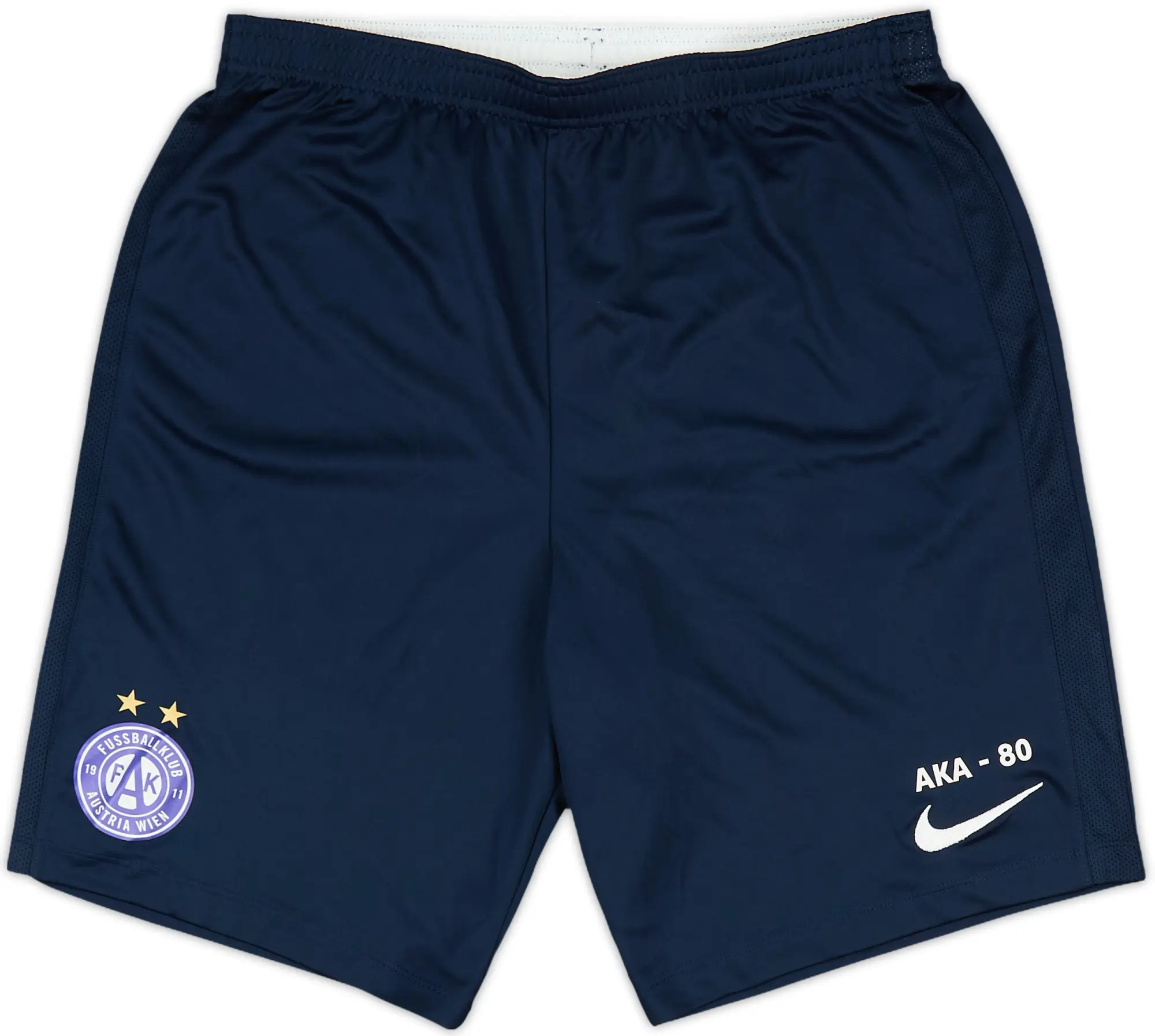 2020-21 Austria Wien Youth Player Issue Training Shorts AKA #80 - 10/10 - (L)