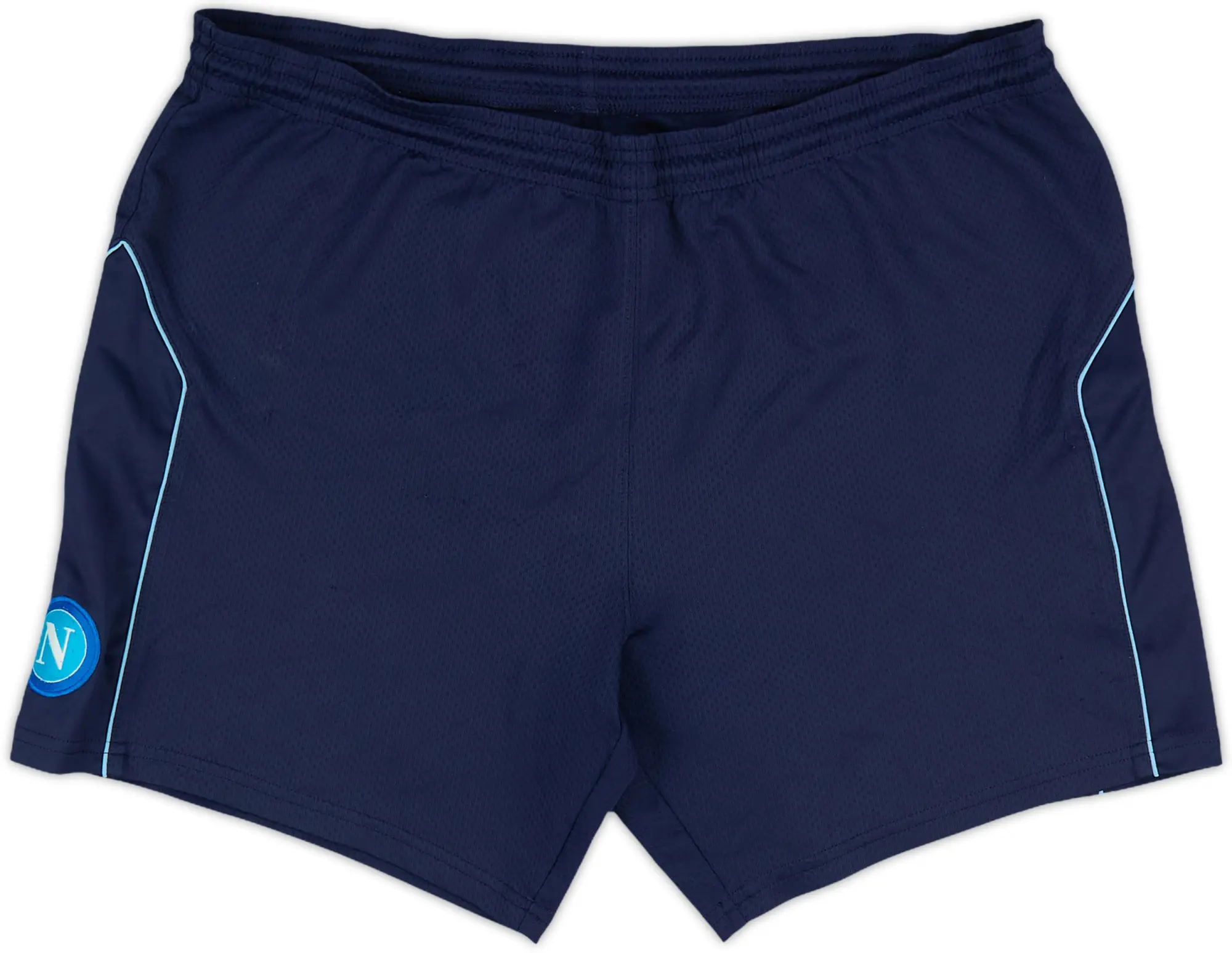 2011-12 Napoli Macron Training Shorts - 8/10 - (L)