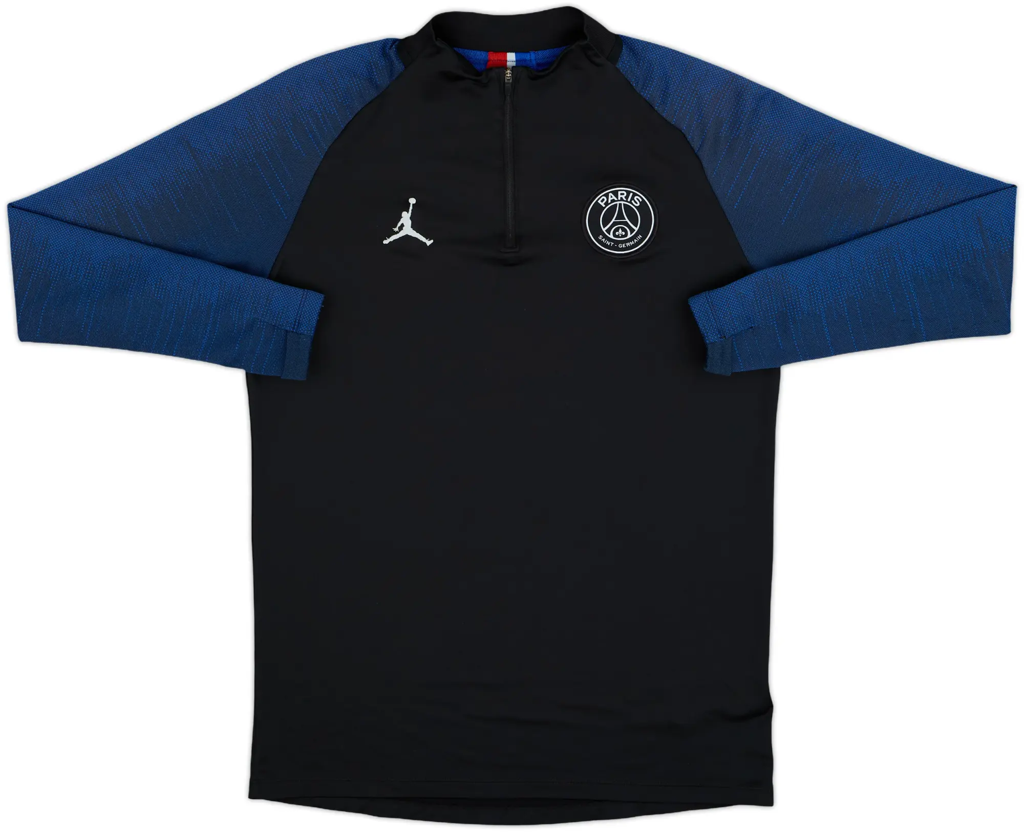 2020-21 Paris Saint-Germain Nike 1/4 Zip Drill Top - 8/10 - (M)
