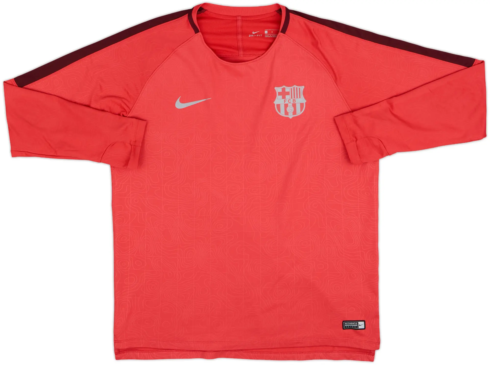 2018-19 Barcelona Nike Drill Top - 7/10 - (L)