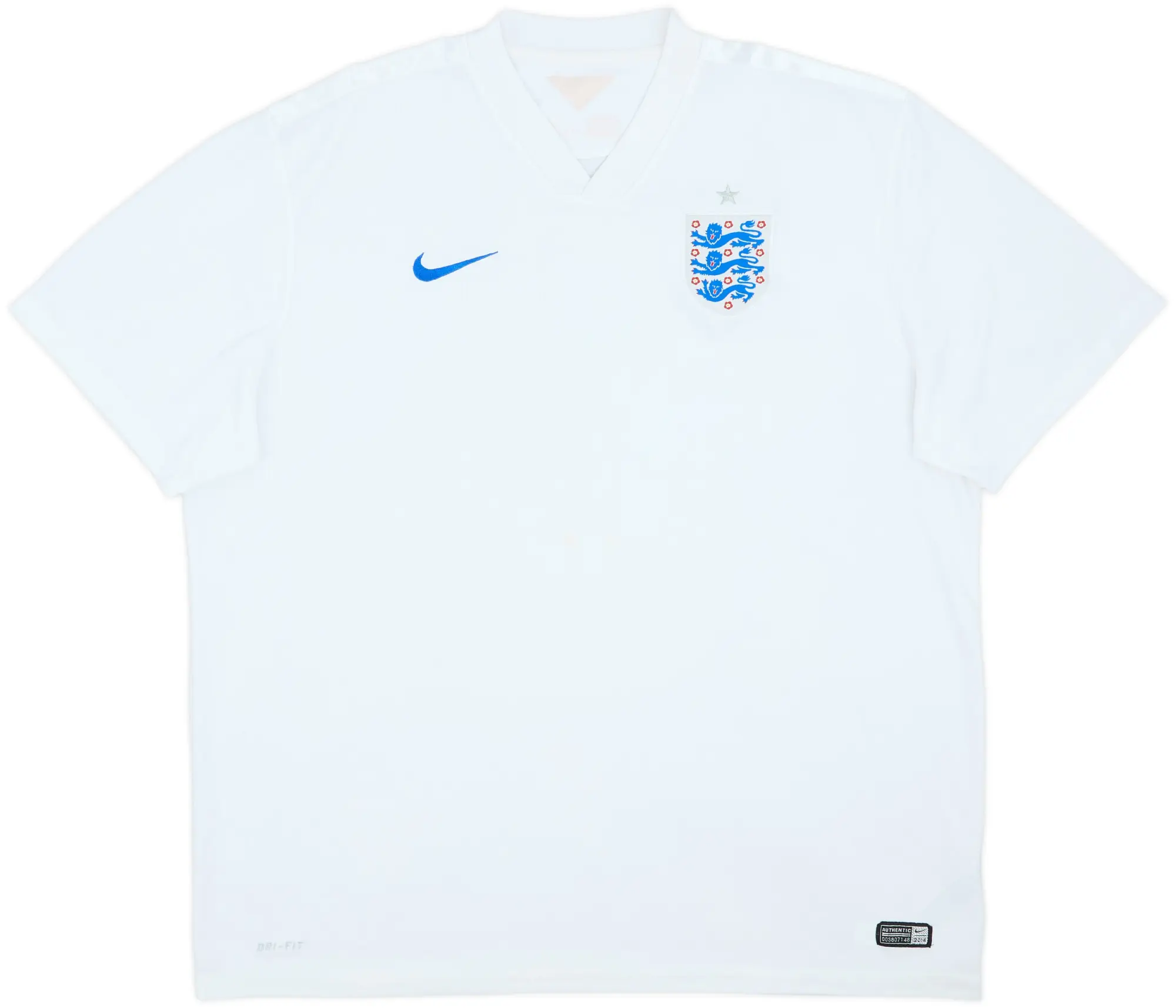 2014-15 England Home Shirt - 5/10 - (XXL)