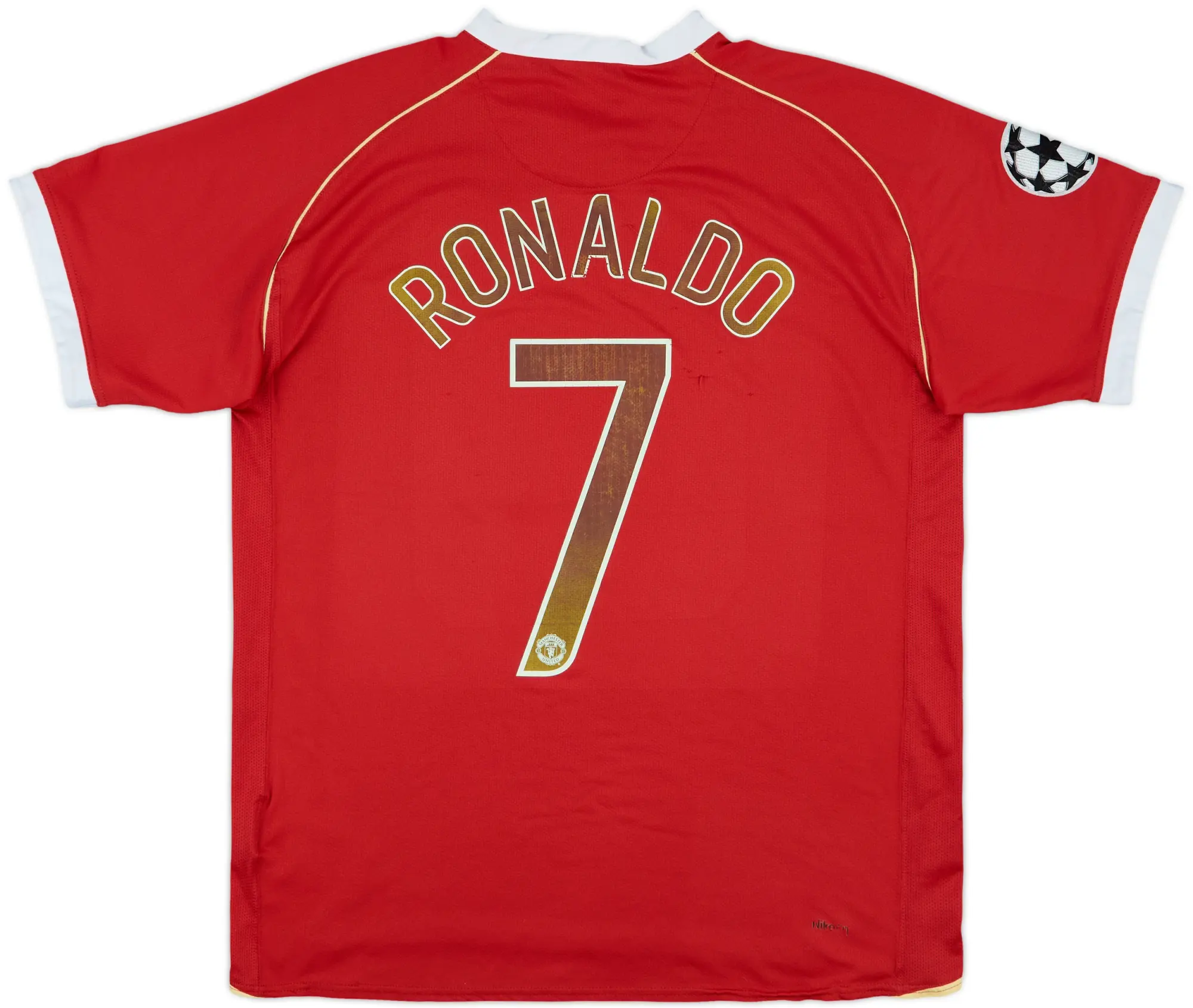 2006-07 Manchester United Home Shirt Ronaldo #7 - 4/10 - (L)