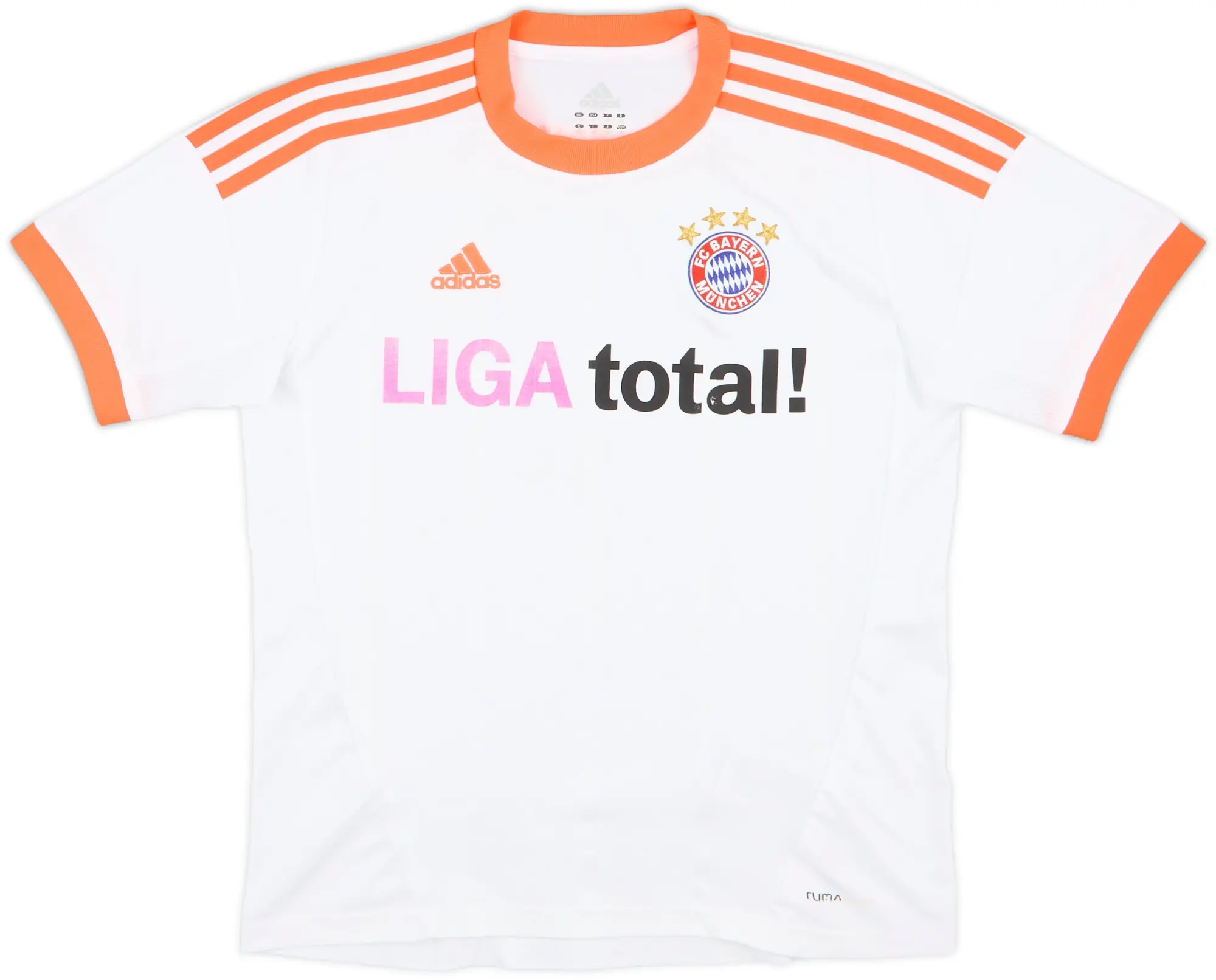 adidas Bayern Munich Boys SS Away Shirt 2012/13