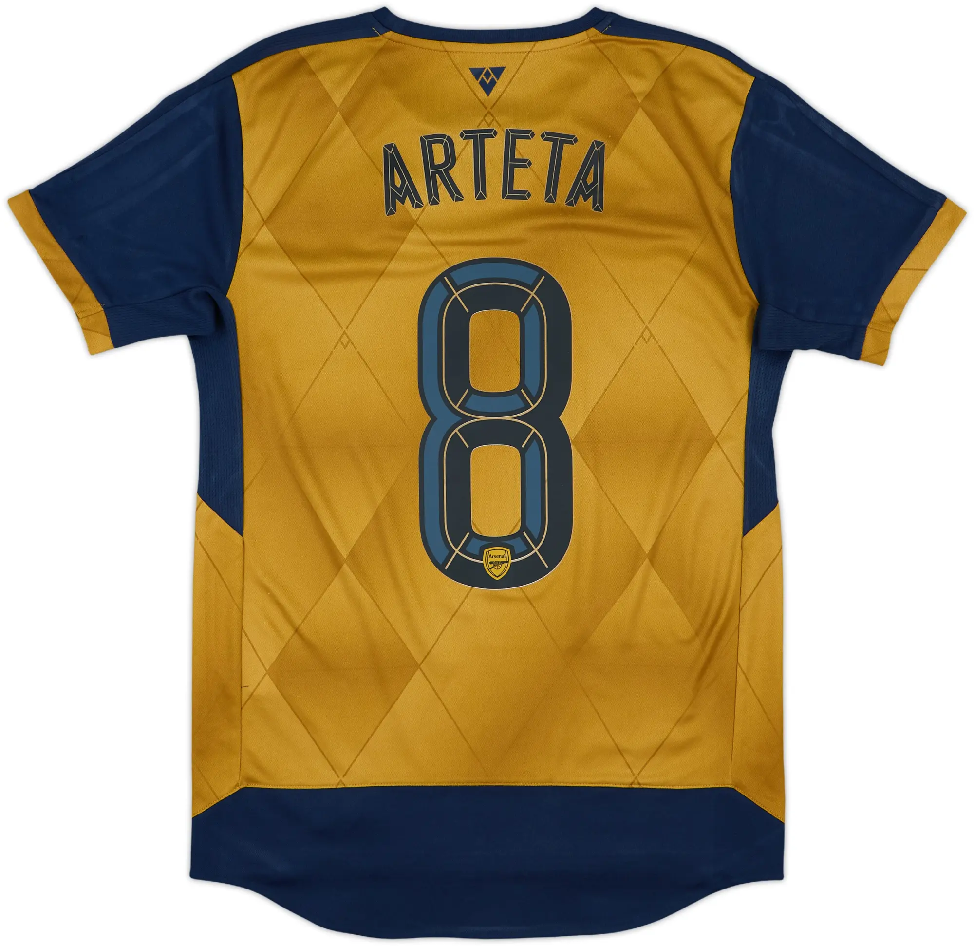 2015-16 Arsenal Away Shirt Arteta #8 - 8/10 - (S)
