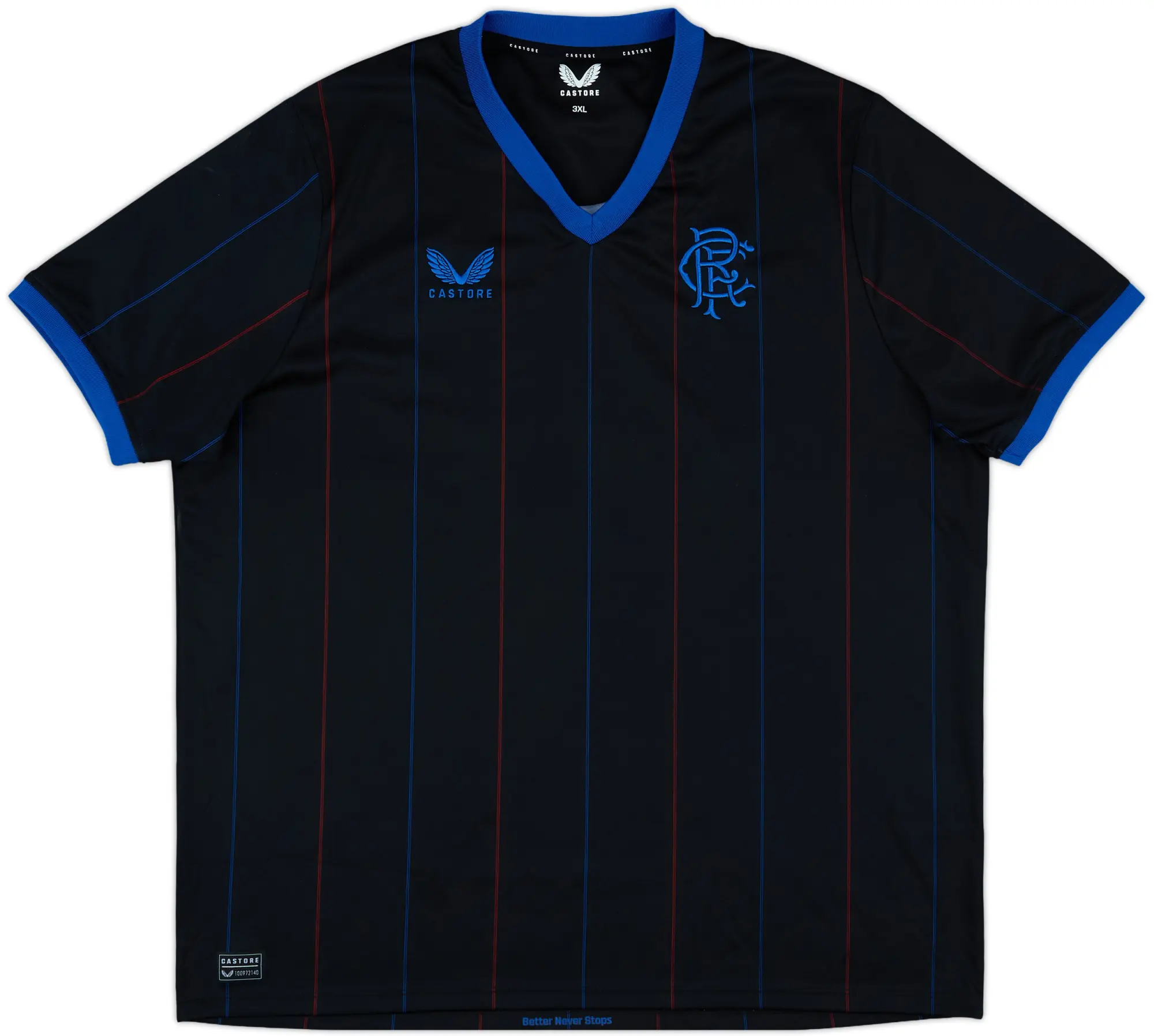2022-23 Rangers Fourth Shirt - 9/10 - (3XL)