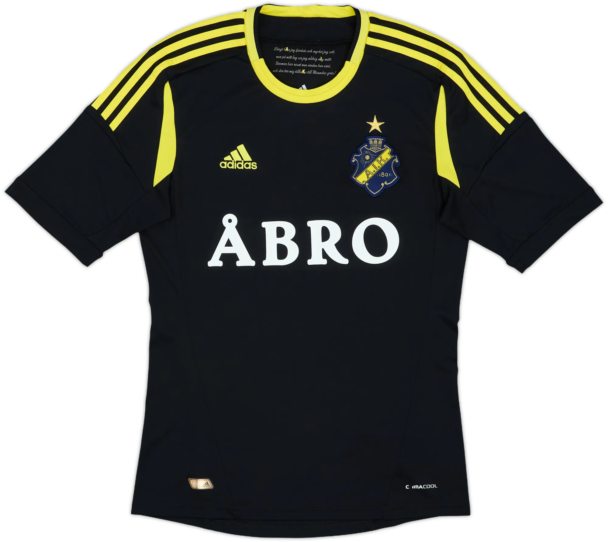 adidas AIK Mens SS Home Shirt 2012/13