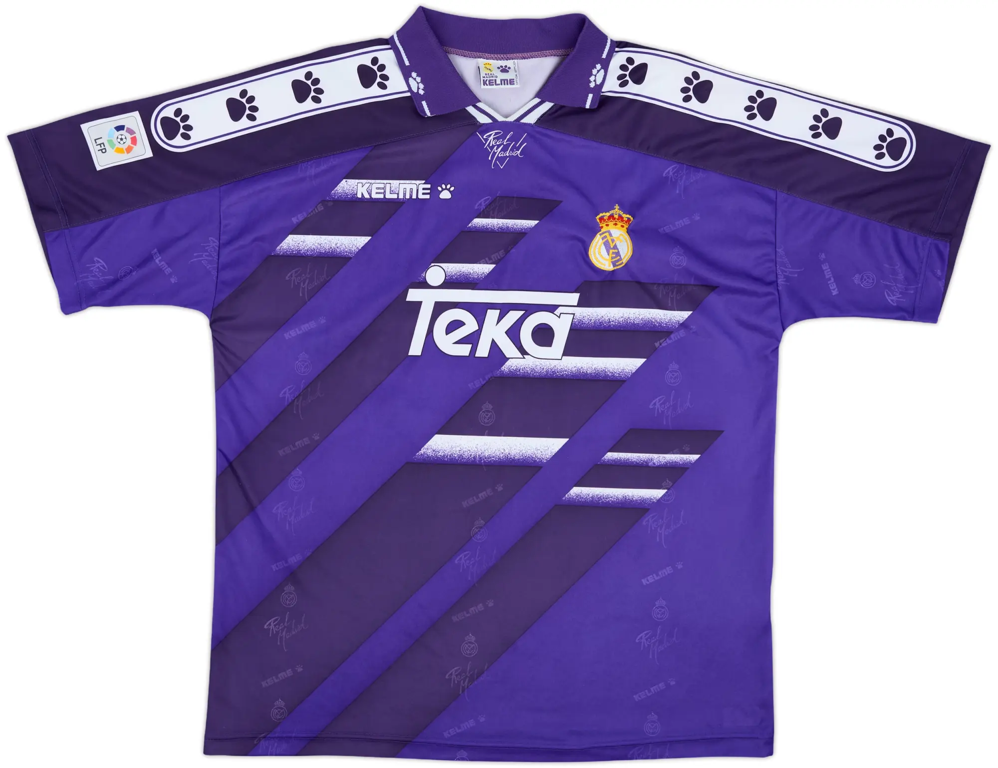 1994-96 Real Madrid Away Shirt - 8/10 - (XXL)