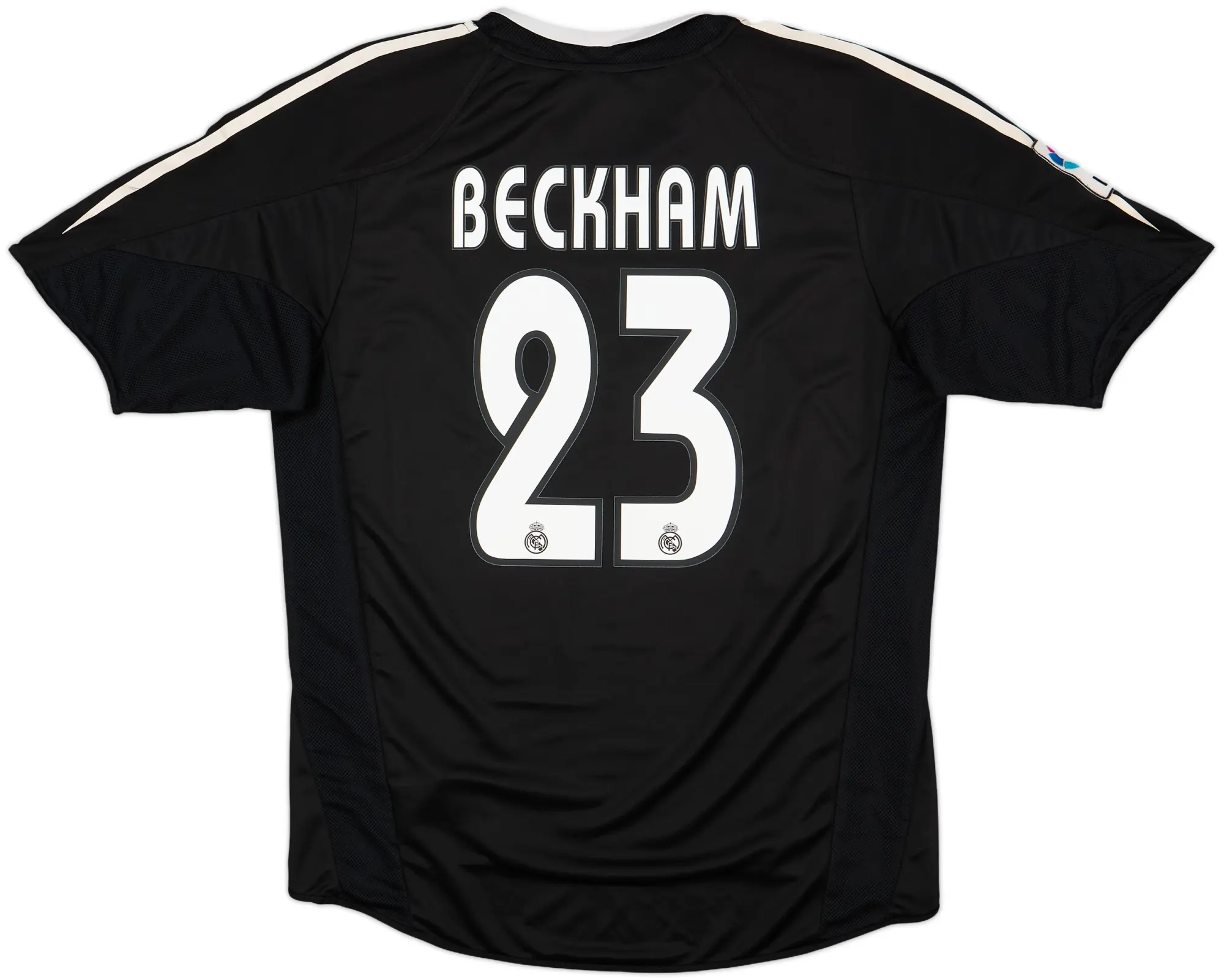 2004-05 Real Madrid Away Shirt Beckham #23 - 7/10 - (M)
