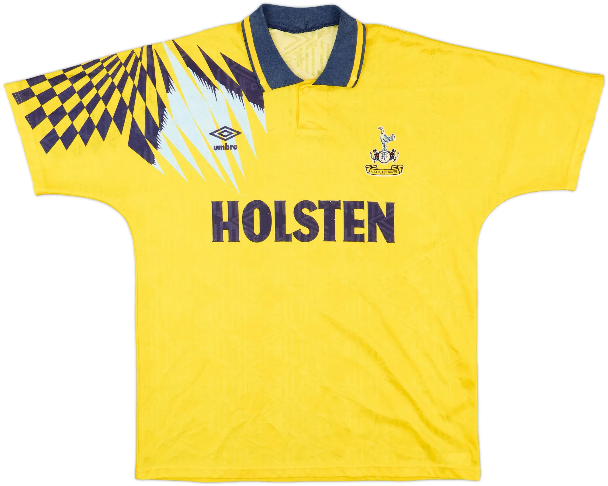 Umbro Tottenham Hotspur Mens SS Away Shirt 1991/92