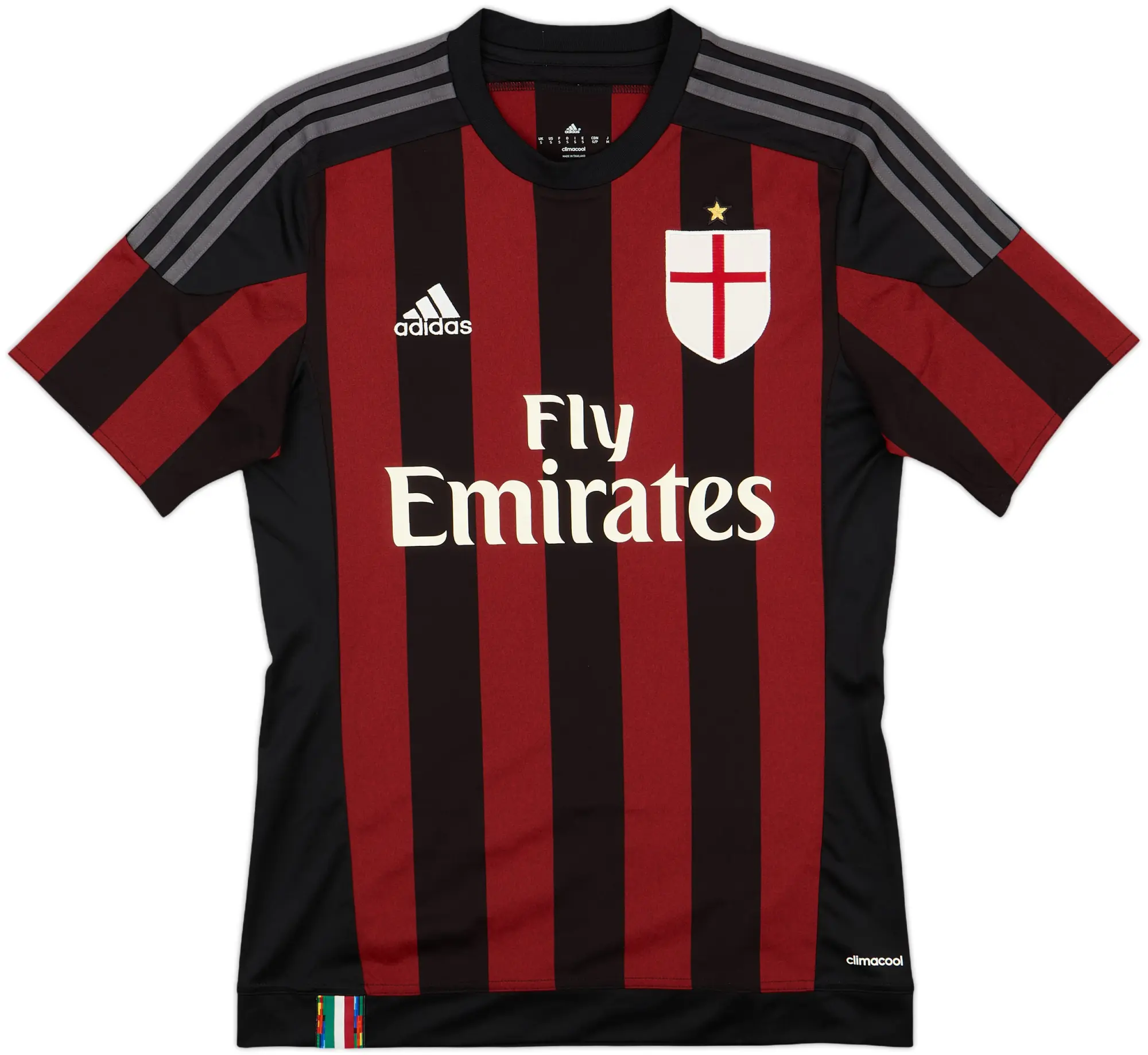 2015-16 AC Milan Home Shirt - 10/10 - (S)
