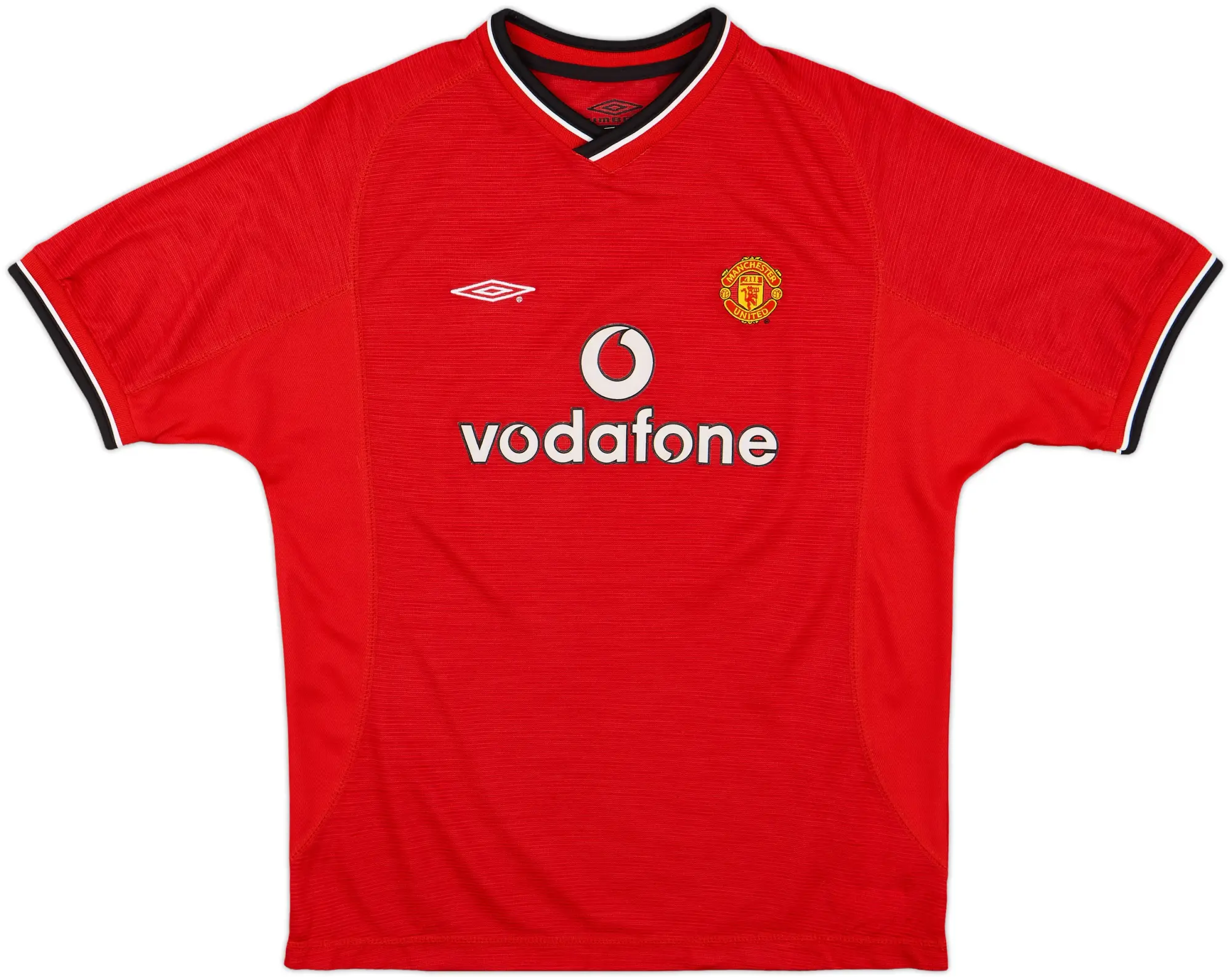 2000-02 Manchester United Home Shirt - 10/10 - (L.Boys)