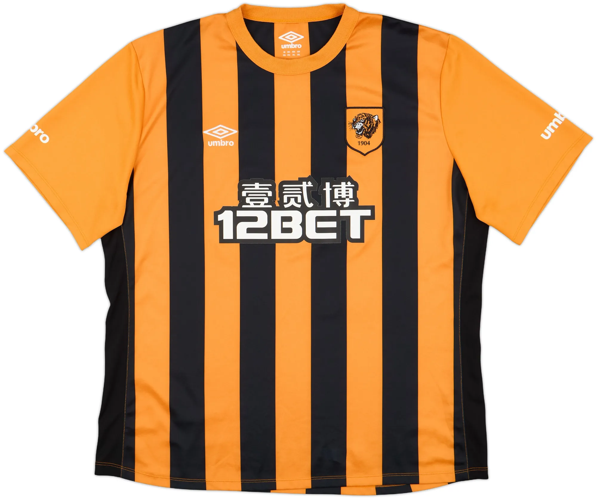 Umbro Hull City Mens SS Home Shirt 2014/15