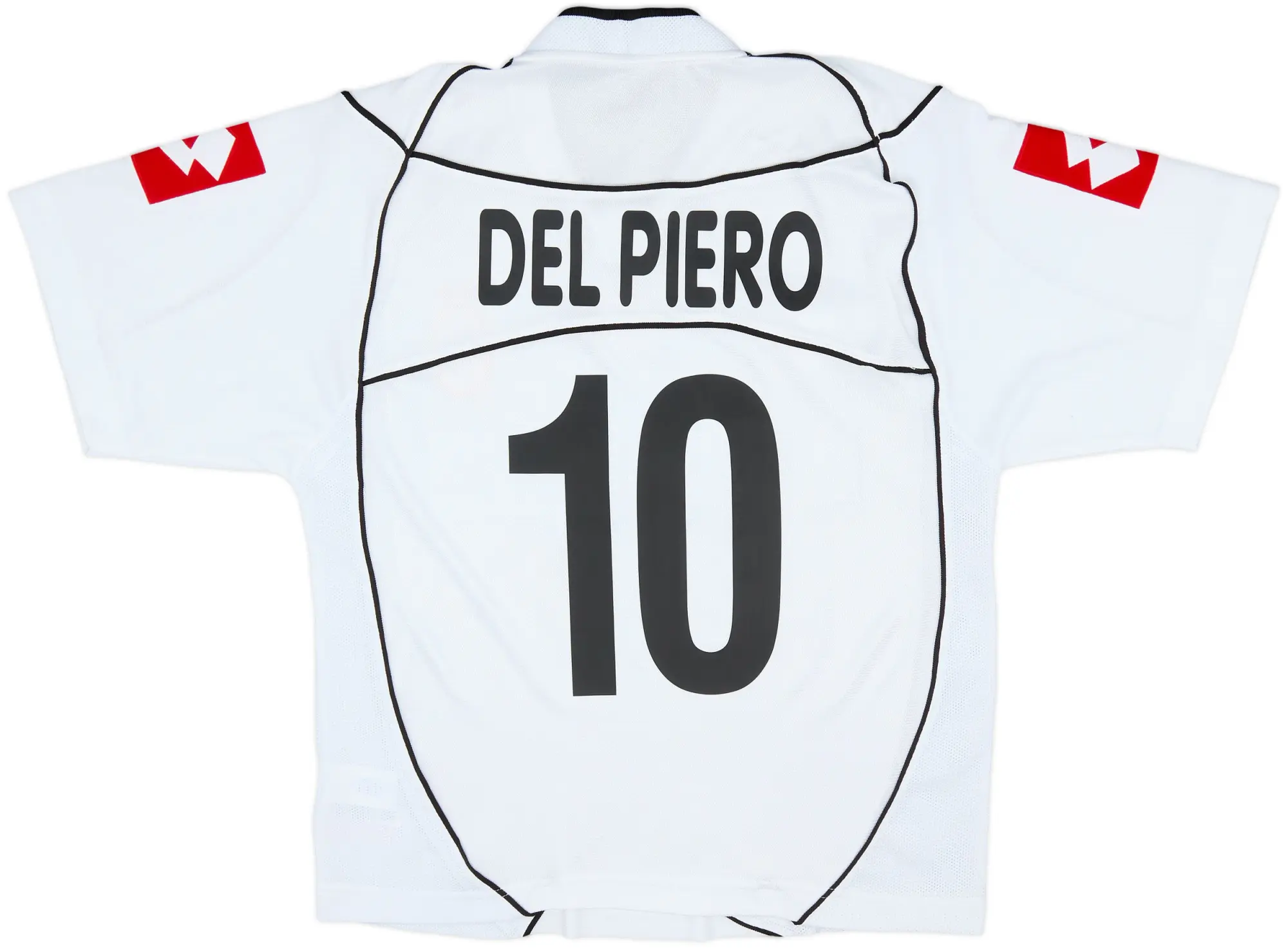 2002-03 Juventus Away Shirt Del Piero #10 - 7/10 - (S)