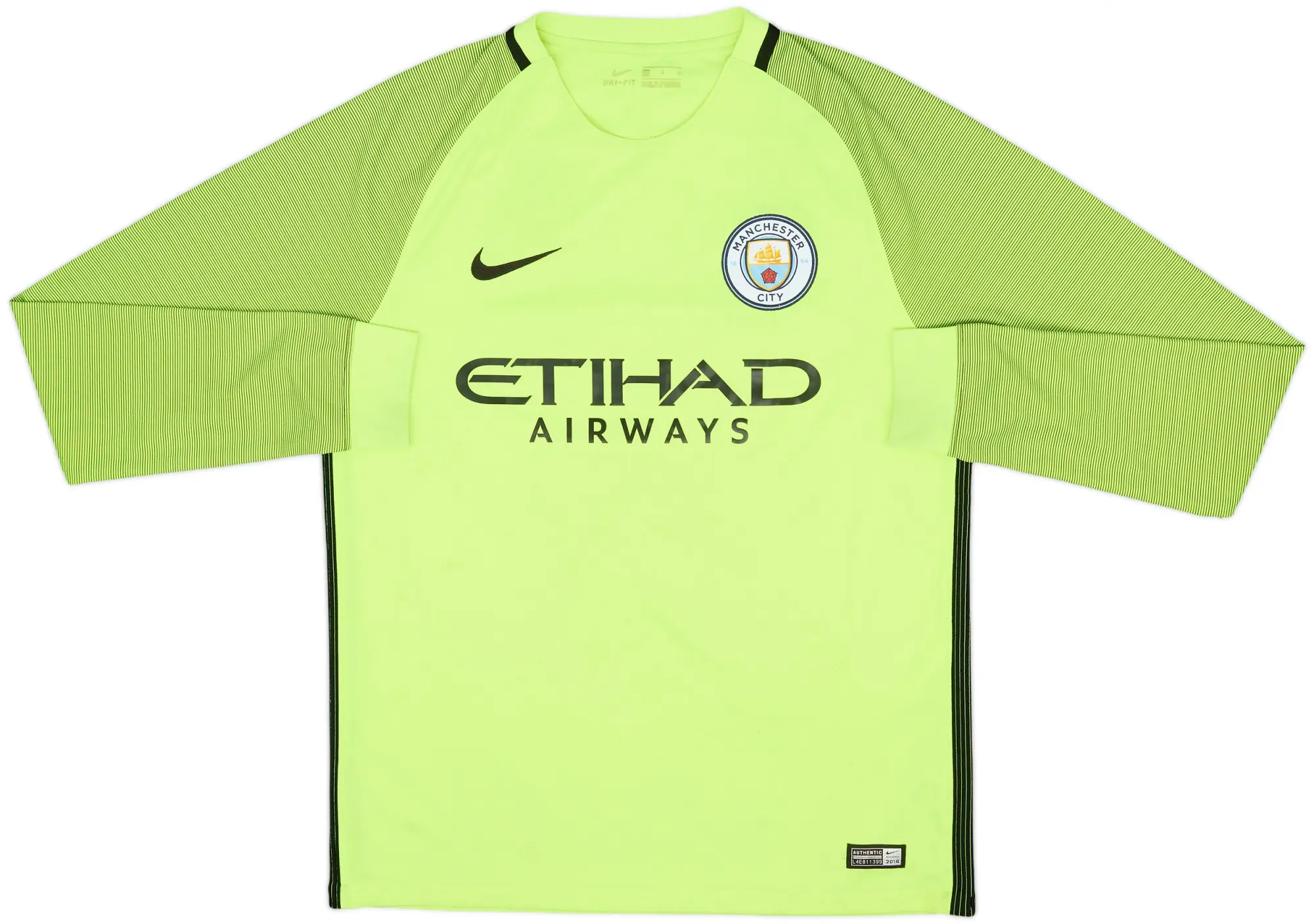2016-17 Manchester City GK Shirt - 5/10 - (M)