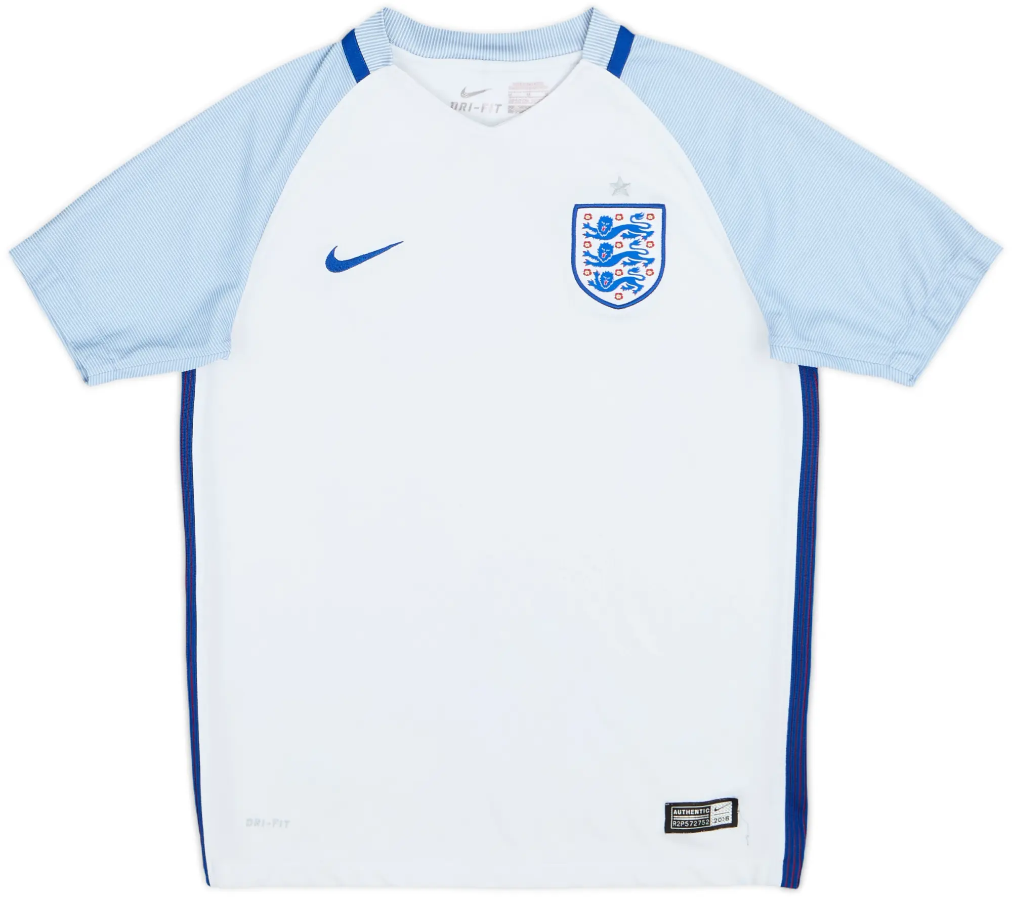 Nike England Boys SS Home Shirt 2016
