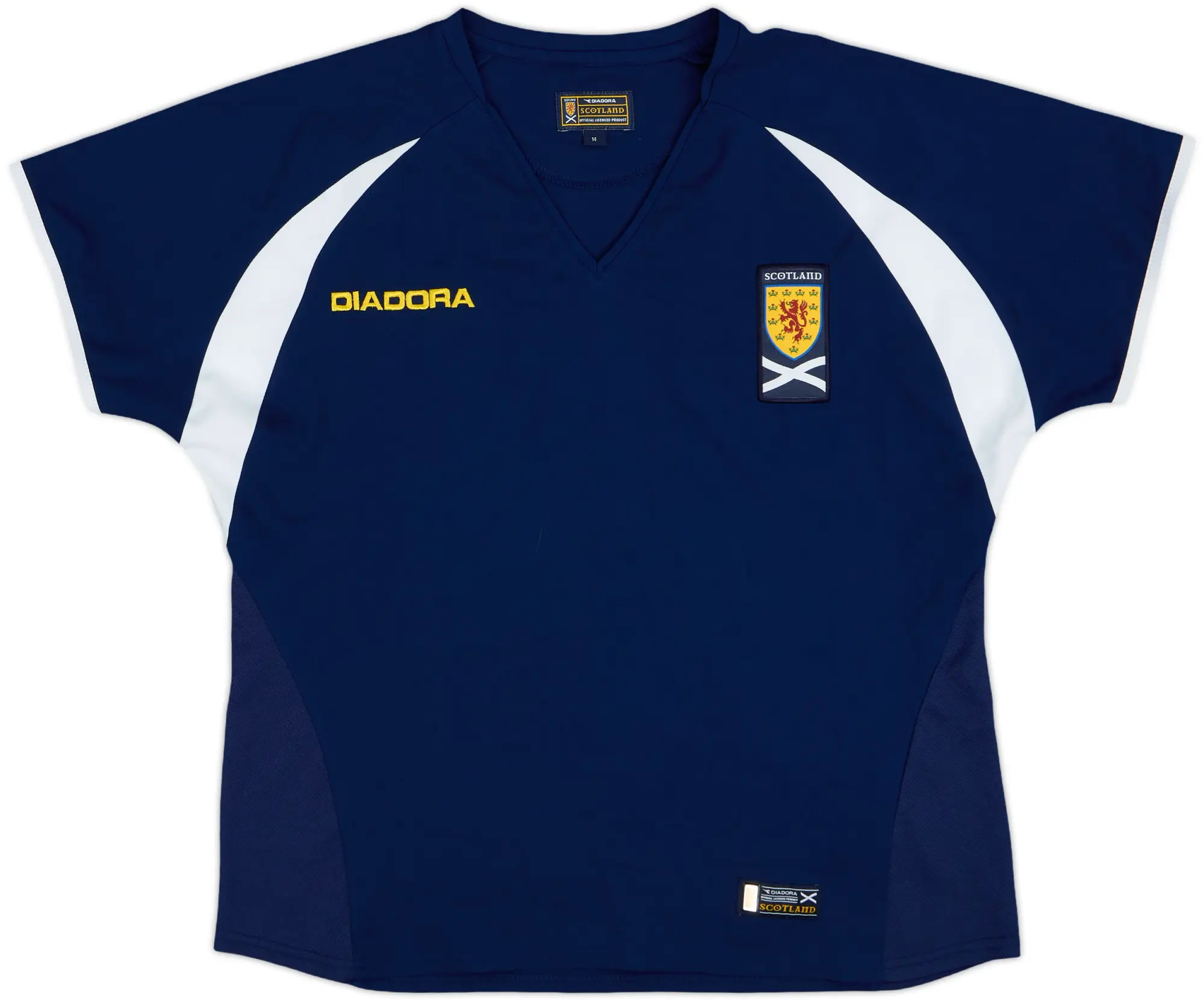 2003-05 Scotland Home Shirt - 9/10 - (Women's M)
