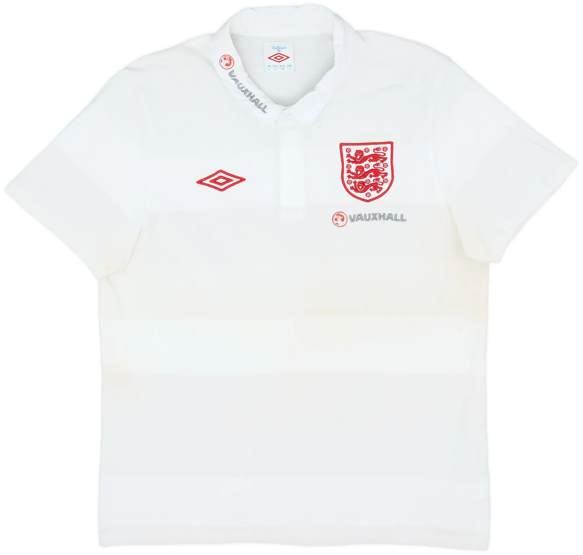 2012-13 England Umbro Polo Shirt - 5/10 - (L)