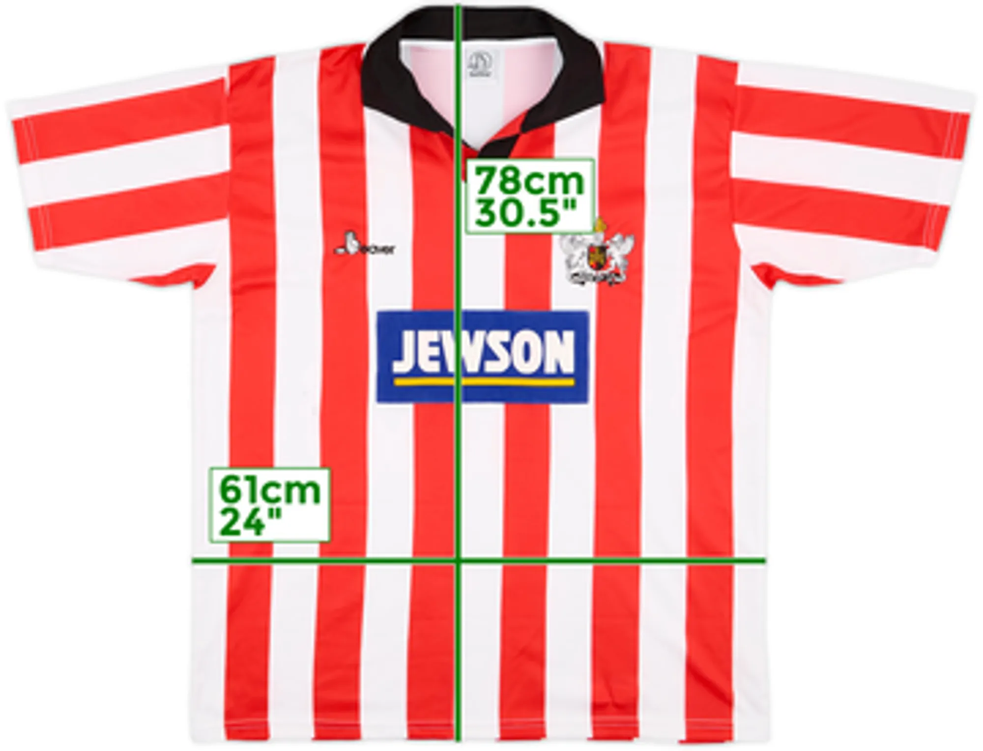 Home Exeter City Mens SS Home Shirt 2001/02