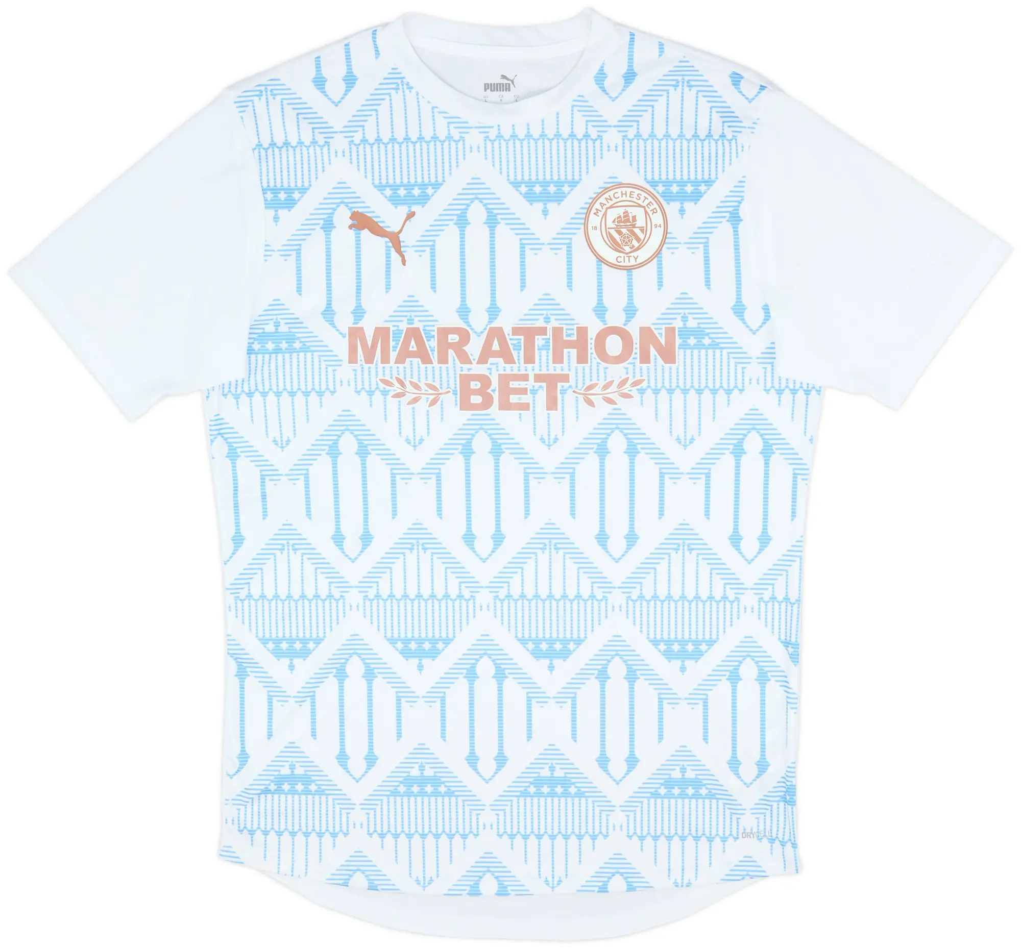 2019-20 Manchester City Puma Training Shirt - 6/10 - (L)
