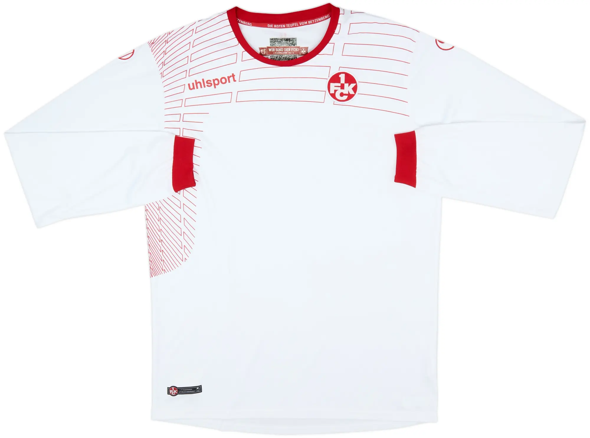 2014-15 Kaiserslautern Away L/S Shirt - 10/10 - (XL)