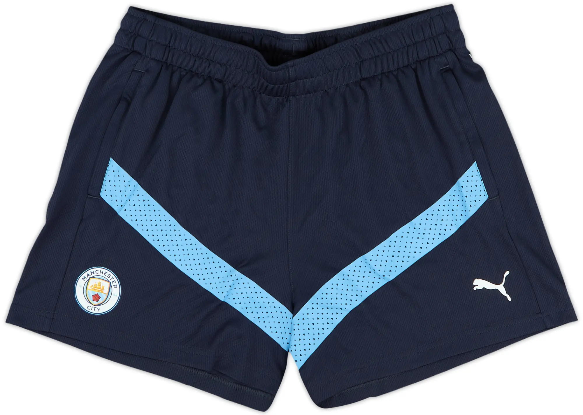 2022-23 Manchester City Puma Training Shorts - 10/10 - (L)
