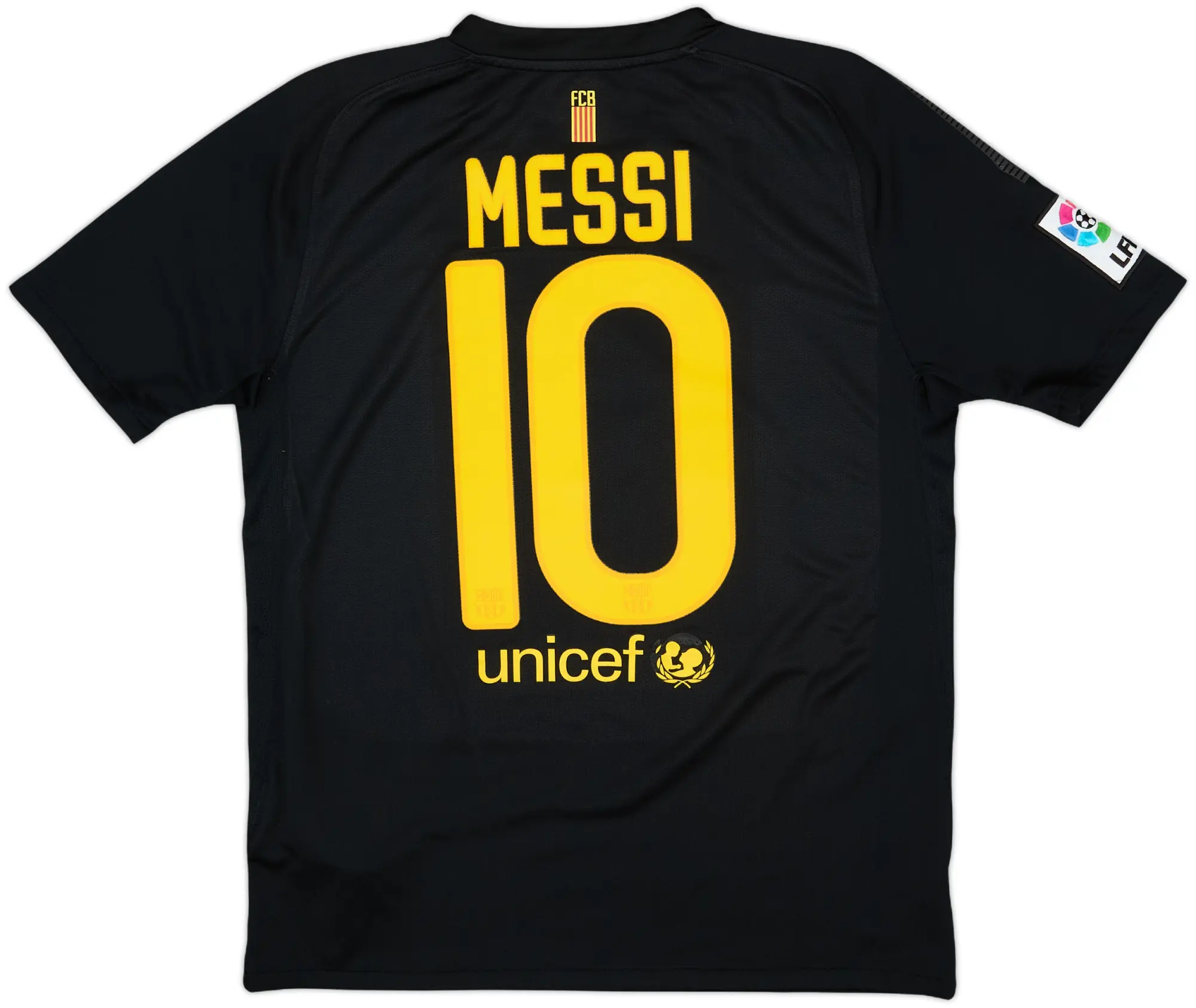 2011-12 Barcelona Away Shirt Messi #10 - 8/10 - (XL.Boys)