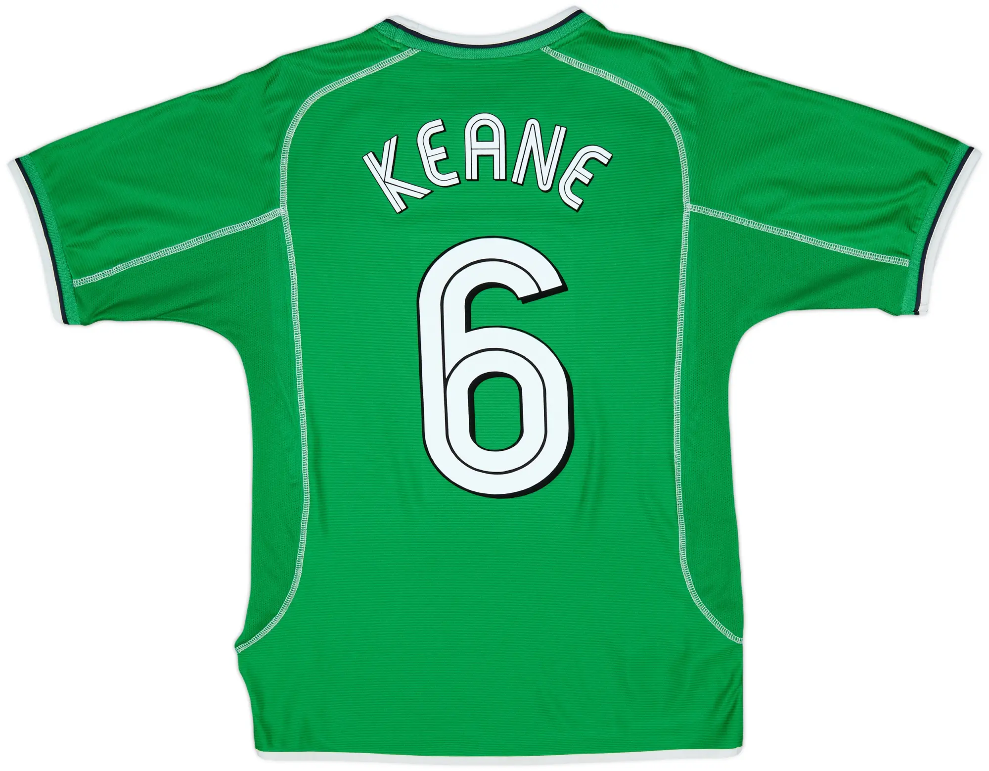 2001-03 Ireland Home Shirt Keane #6 - 7/10 - (XL.Boys)