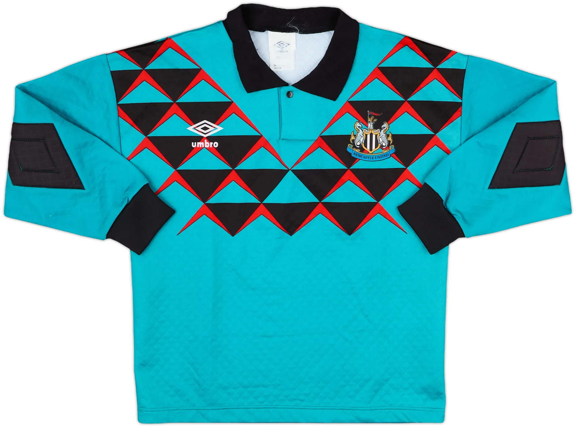 GK Newcastle United Boys LS Goalkeeper Home Shirt 1992/93