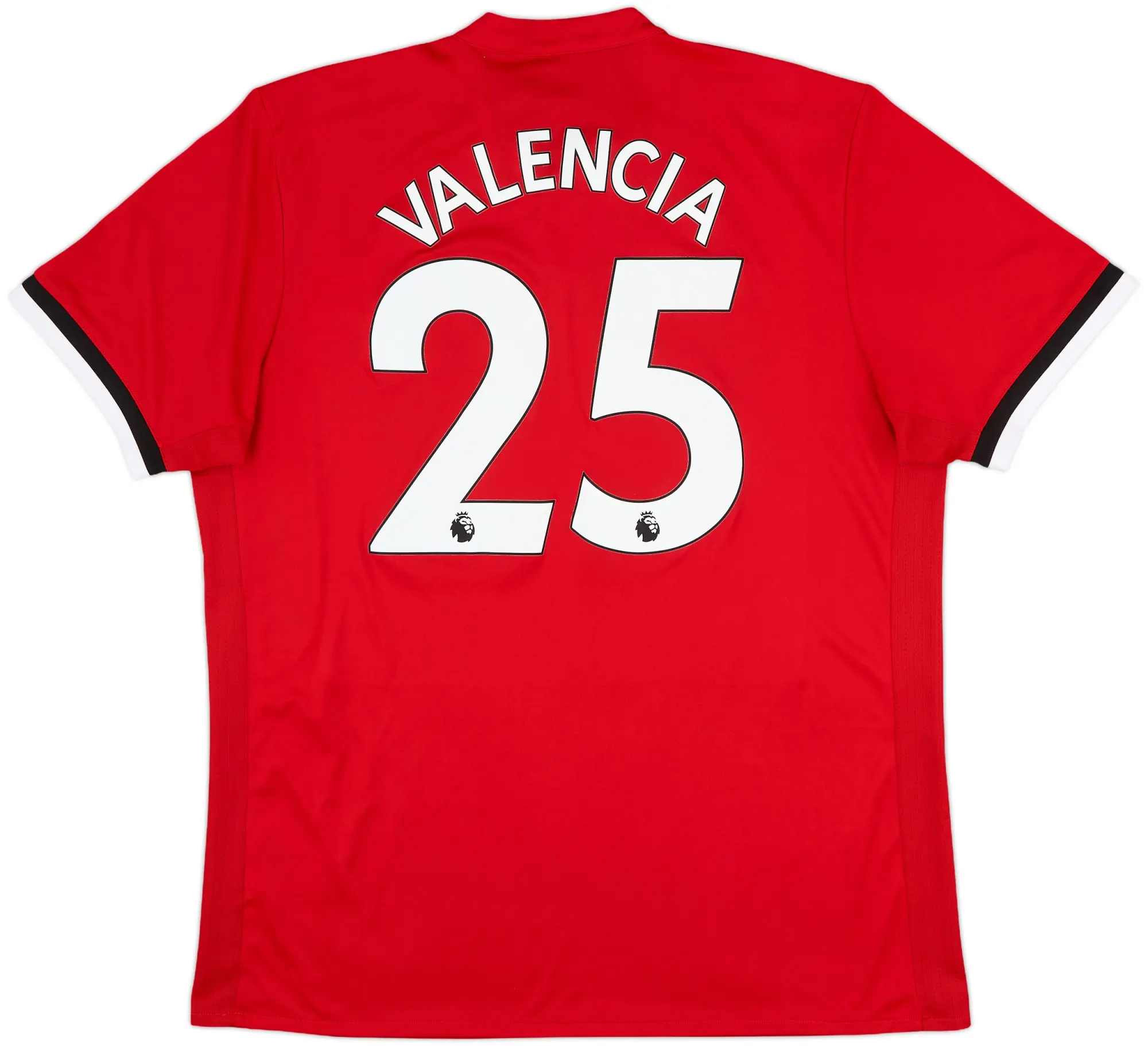 2017-18 Manchester United Home Shirt Valencia #25 - 5/10 - (XL)