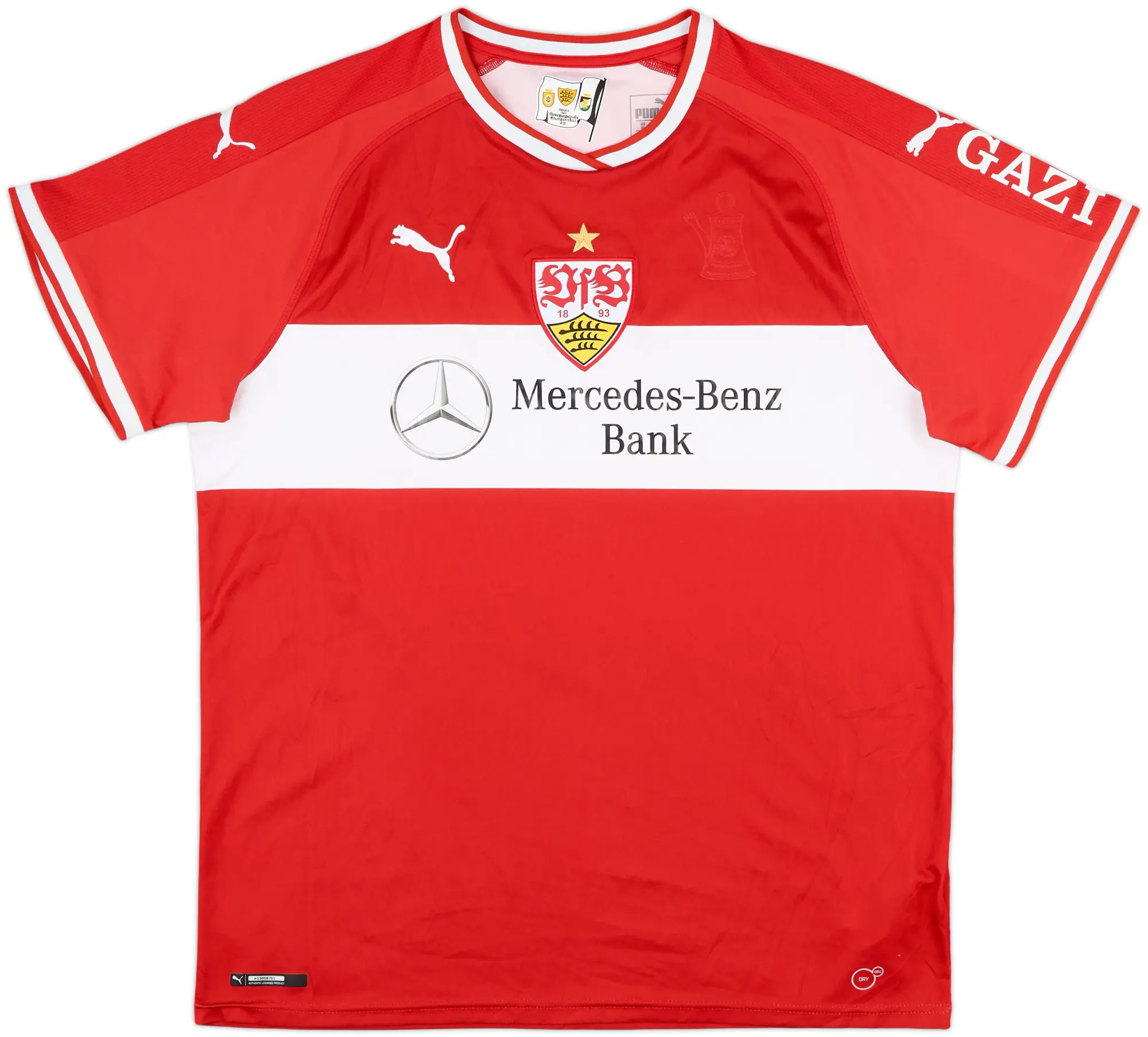 Puma Stuttgart Mens SS Away Shirt 2018/19