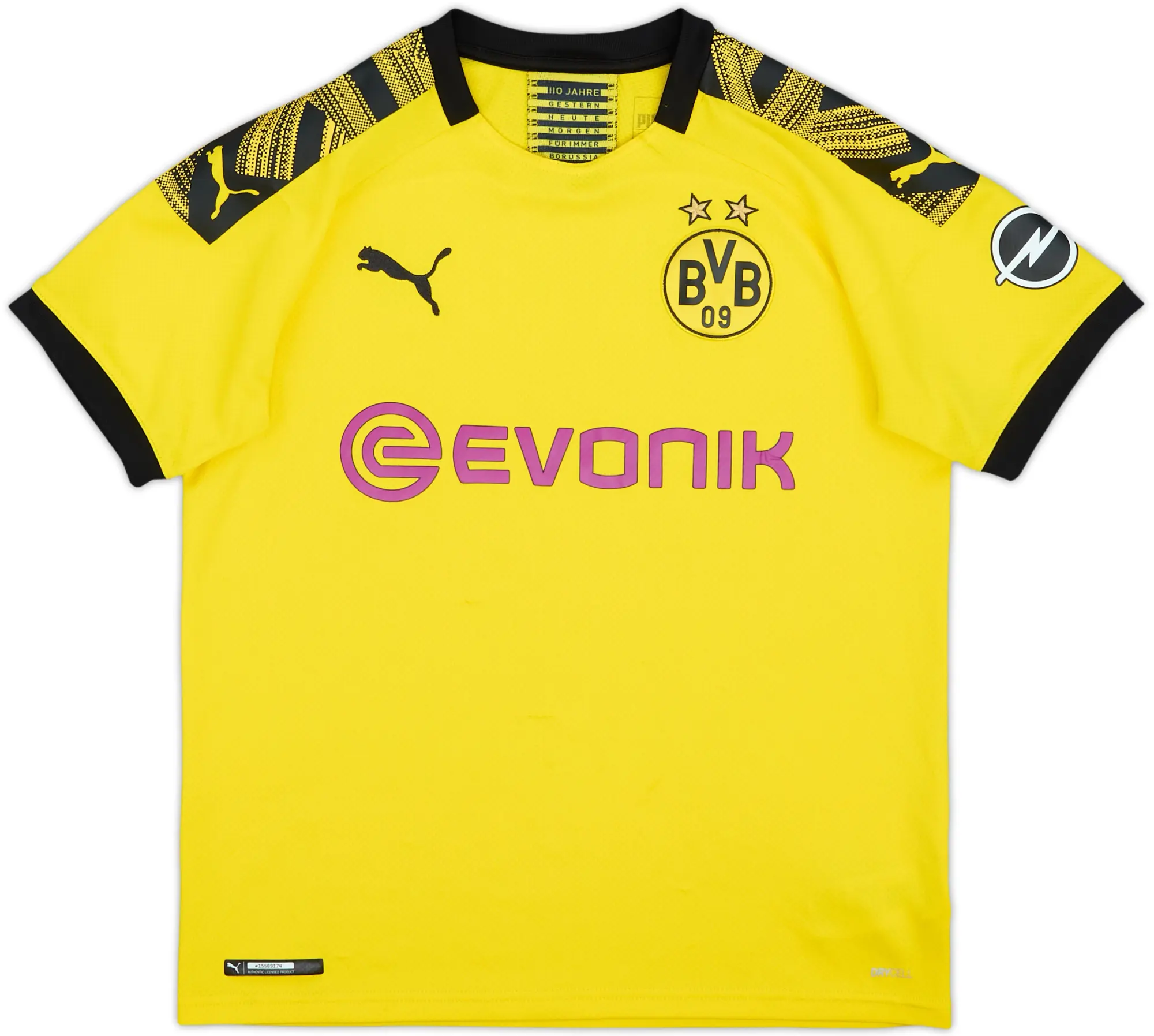 2019-20 Borussia Dortmund Home Shirt - 9/10 - (L.Boys)