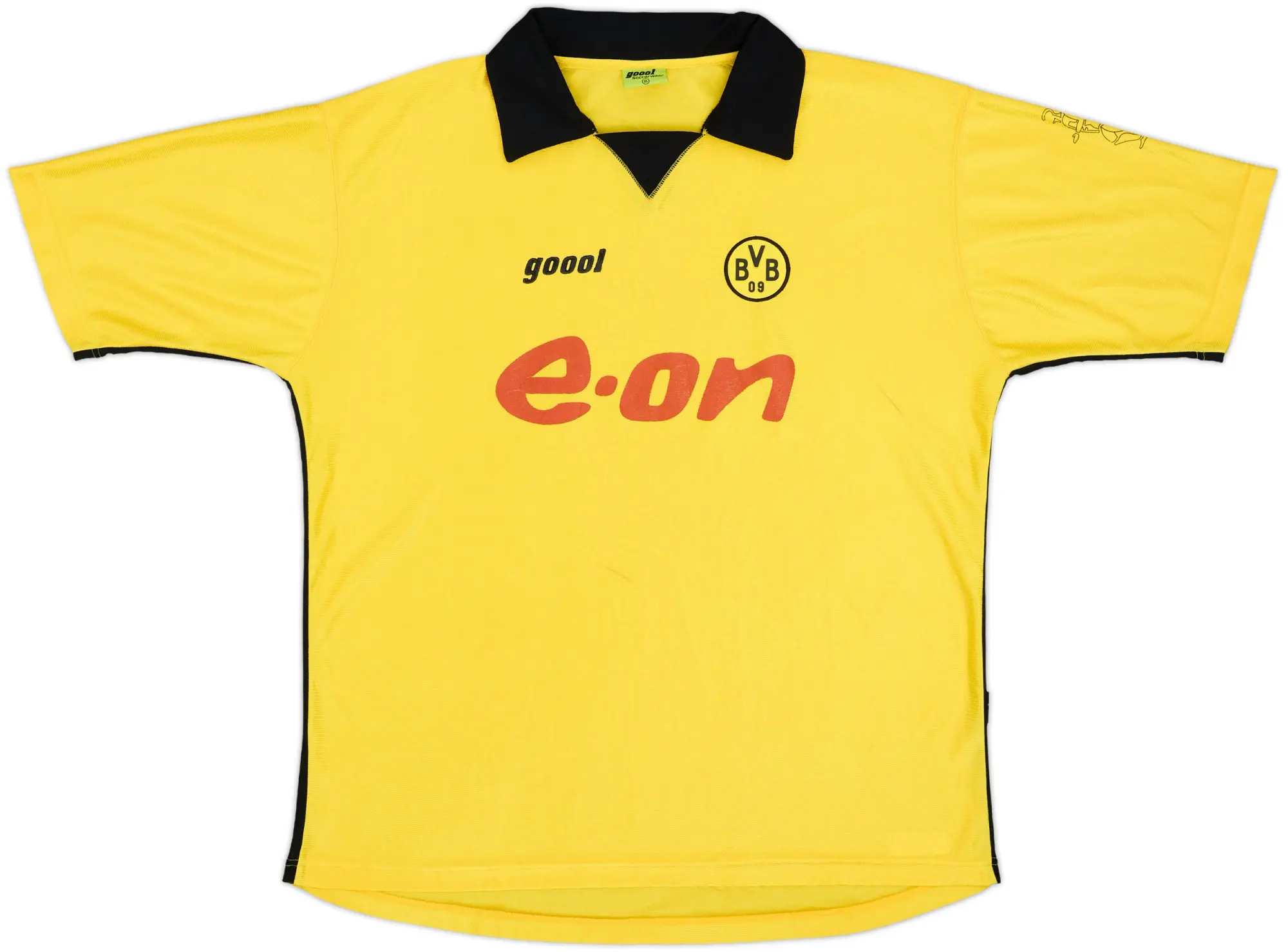 Home Borussia Dortmund Mens SS Home Shirt 2003/04