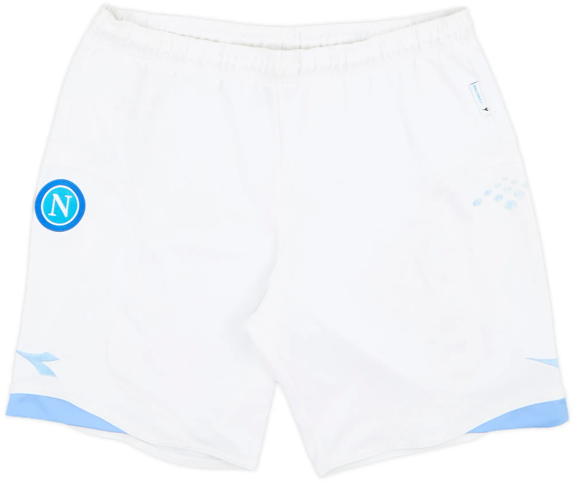 2007-08 Napoli Home Shorts - 7/10 - (M)