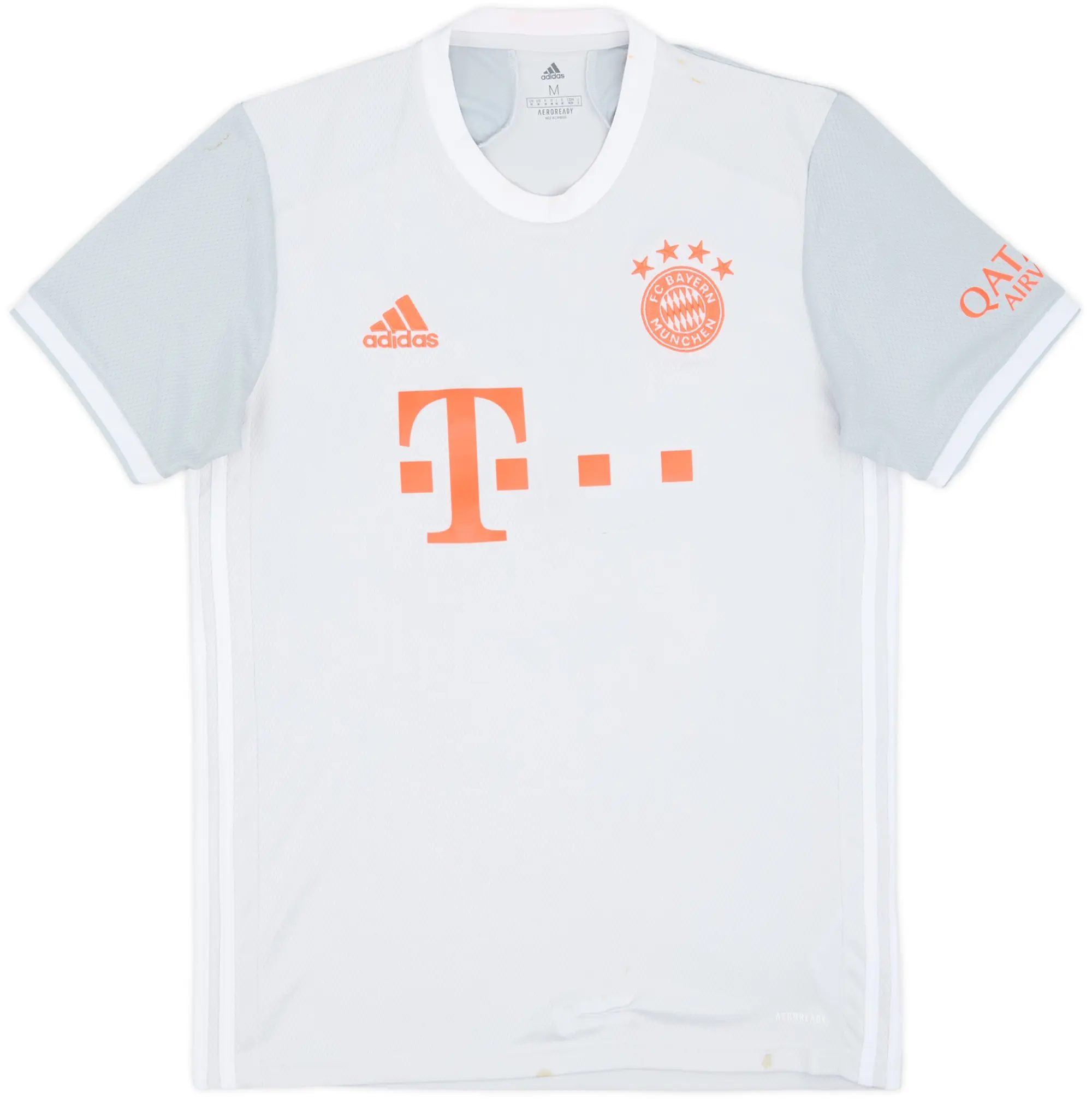 adidas Bayern Munich Mens SS Away Shirt 2020/21