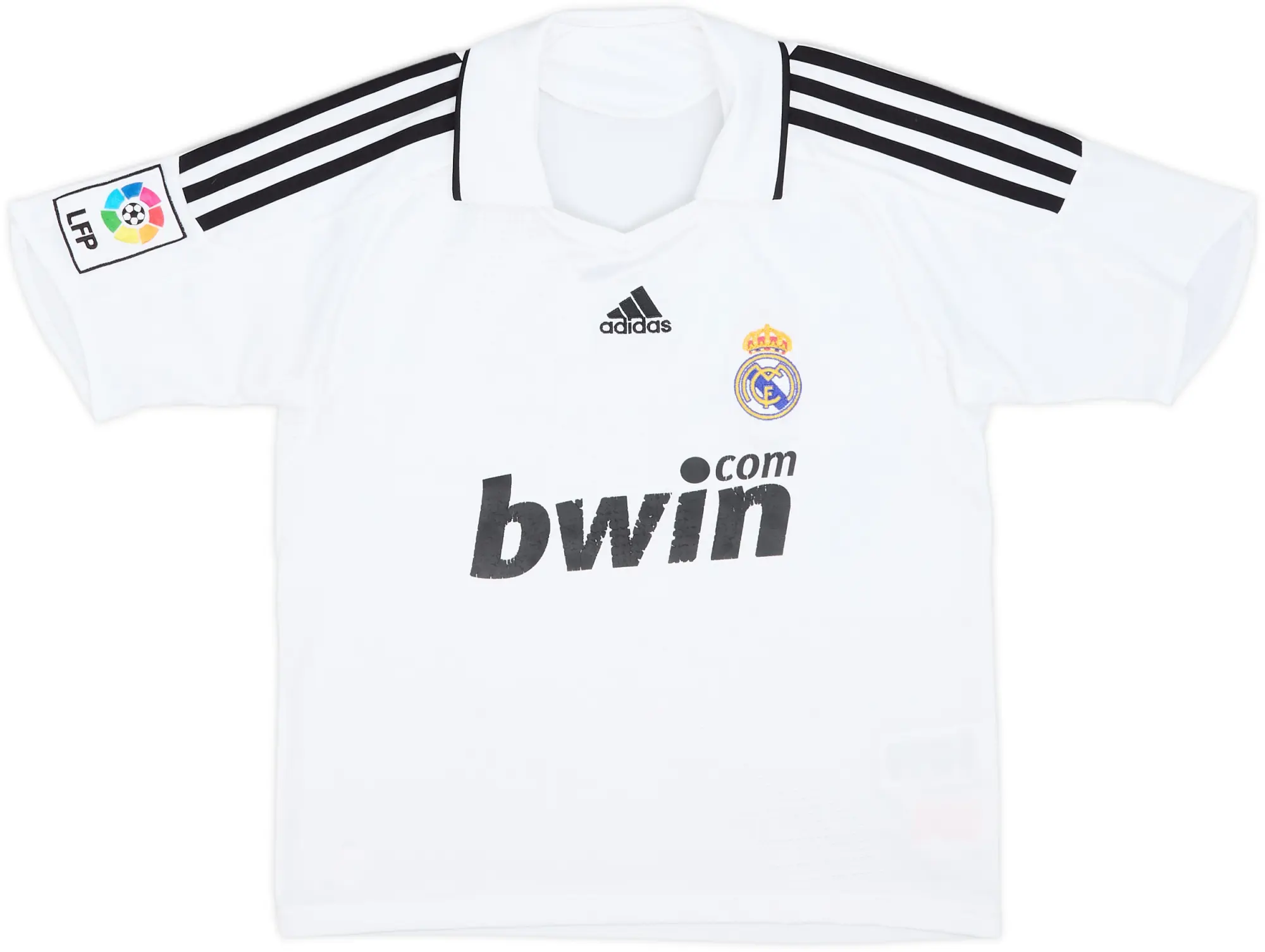 2008-09 Real Madrid Home Shirt - 5/10 - (M.Boys)