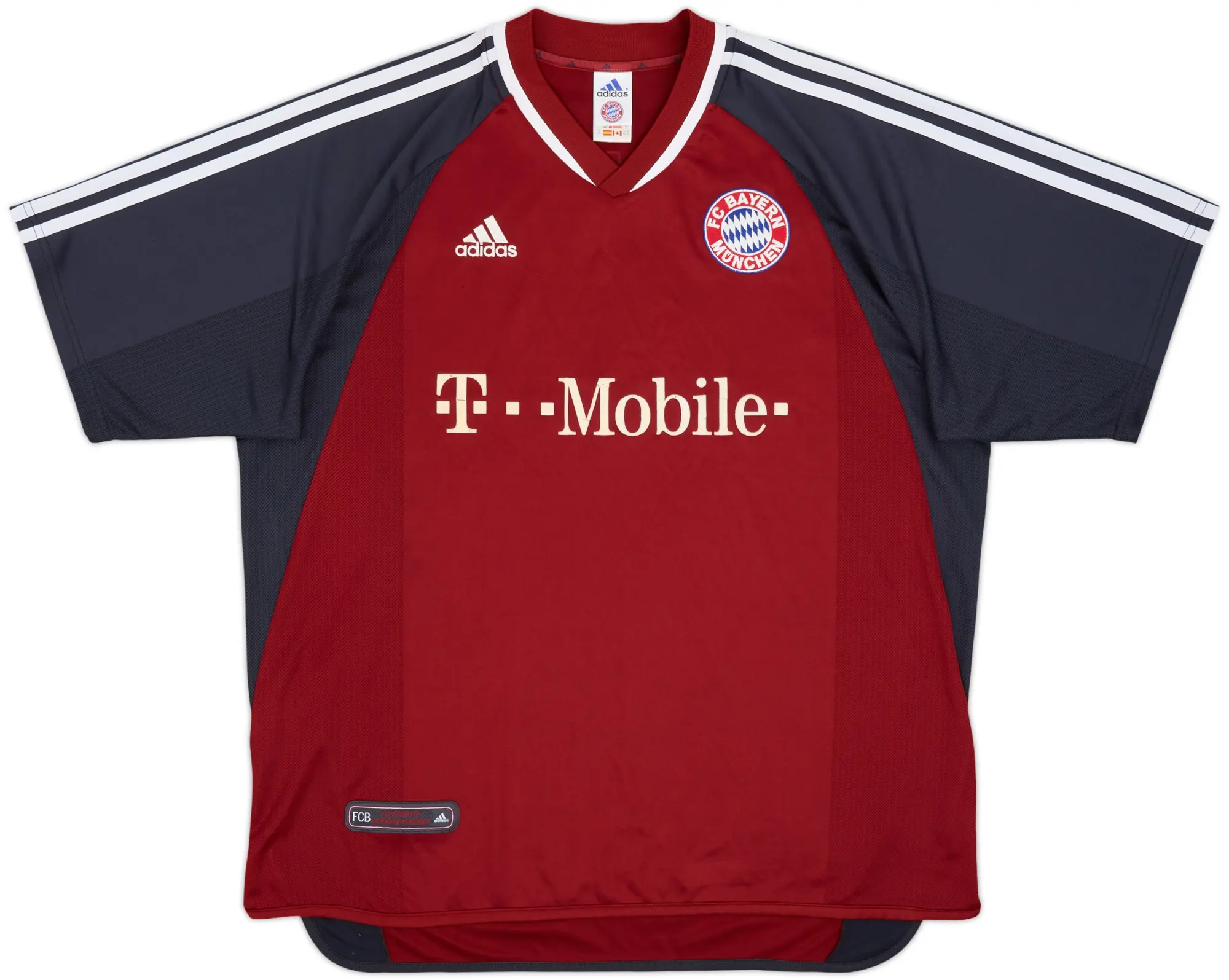 2001-02 Bayern Munich Signed Home Shirt - 7/10 - (XL)