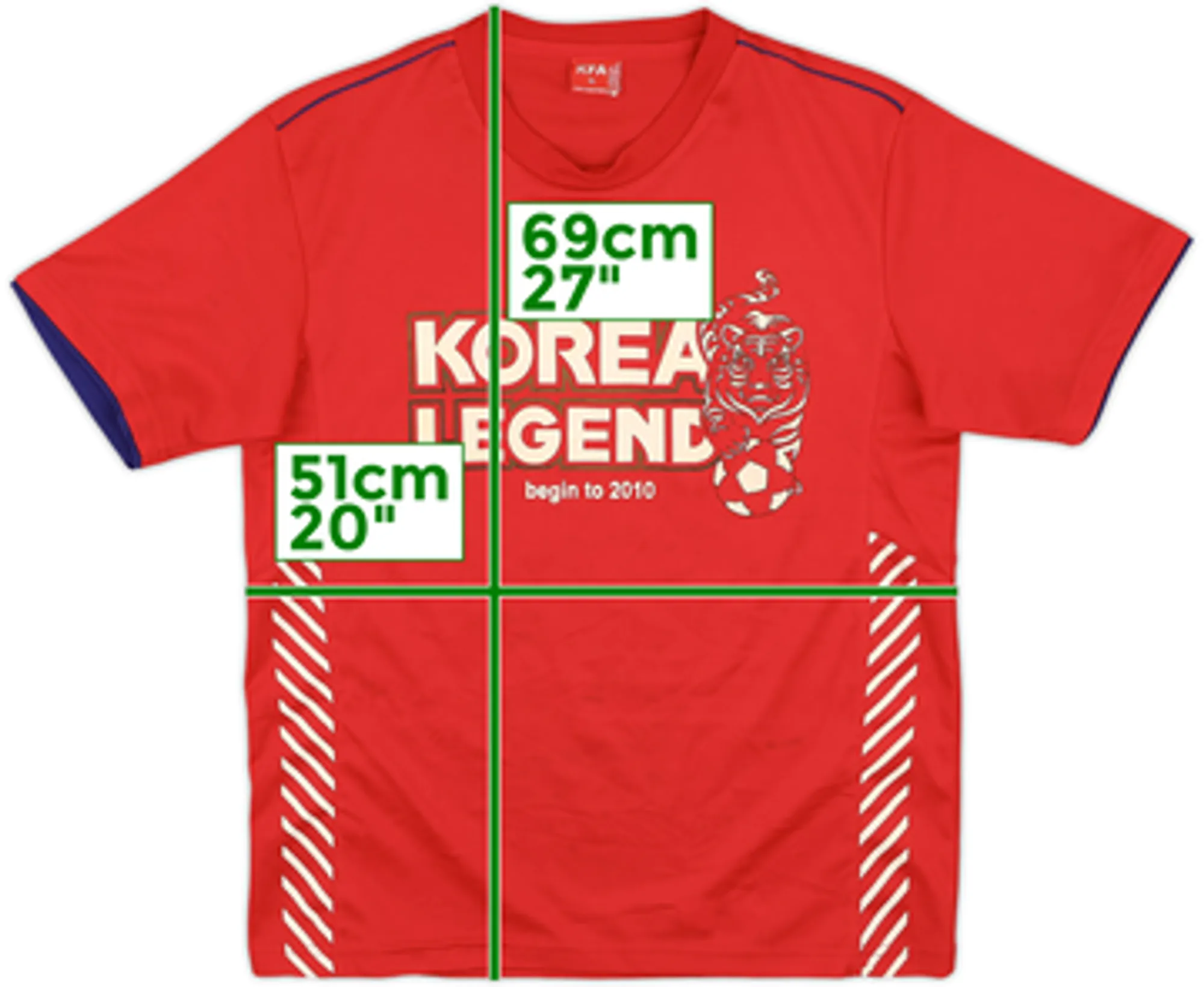 Training South Korea Mens SS Home Shirt 2010