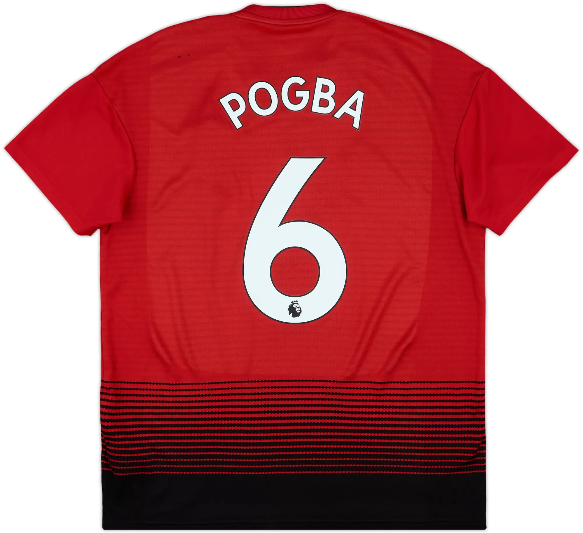 2018-19 Manchester United Home Shirt Pogba #6 - 8/10 - (L)