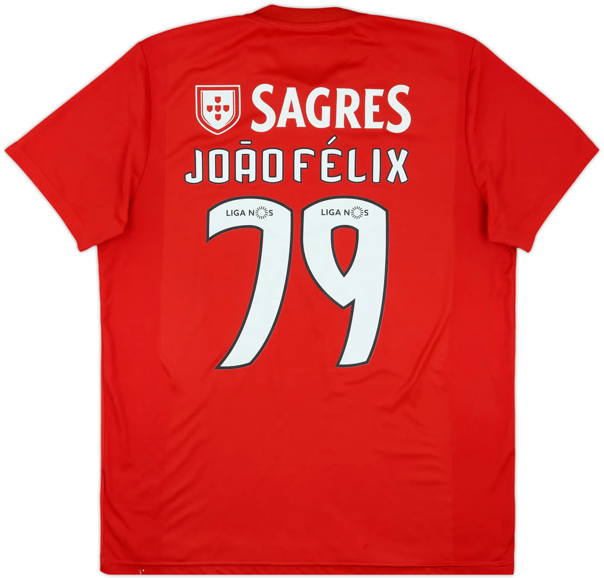 2018-19 Benfica Home Shirt Joao Felix #79 - 8/10 - (L)
