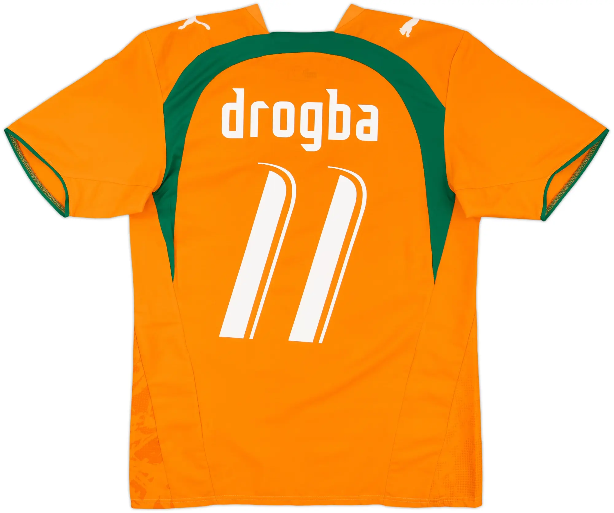 2006-07 Ivory Coast Home Shirt Drogba #11 - 10/10 - (S)