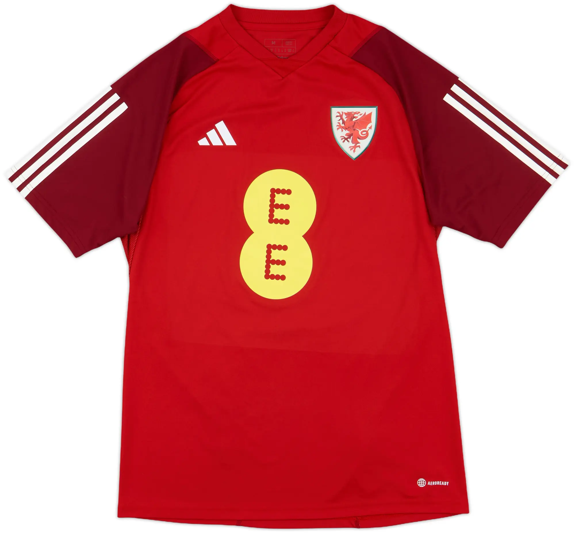 2022-23 Wales adidas Training Shirt - 9/10 - (M)