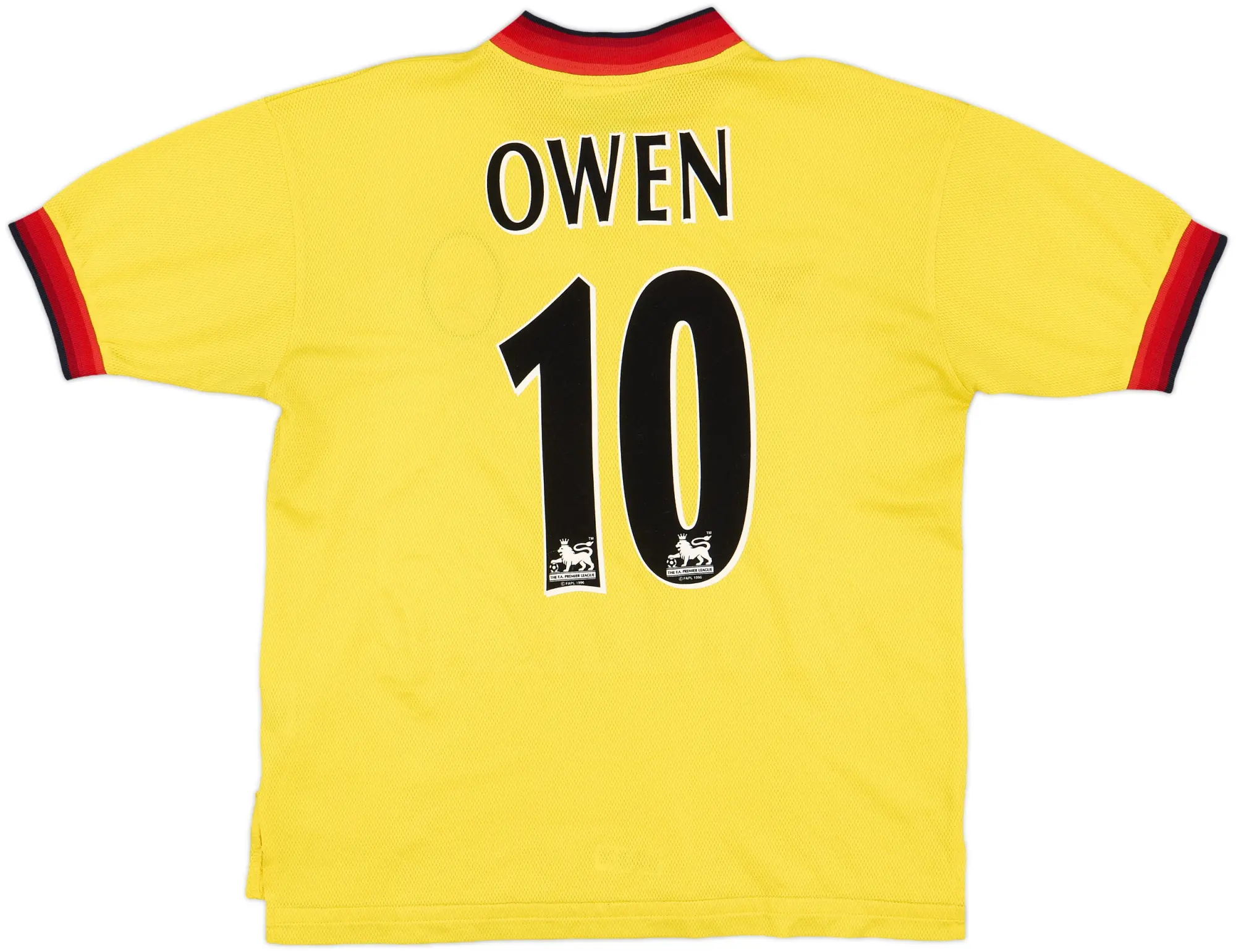 1997-99 Liverpool Away Shirt Owen #10 - 5/10 - (M)