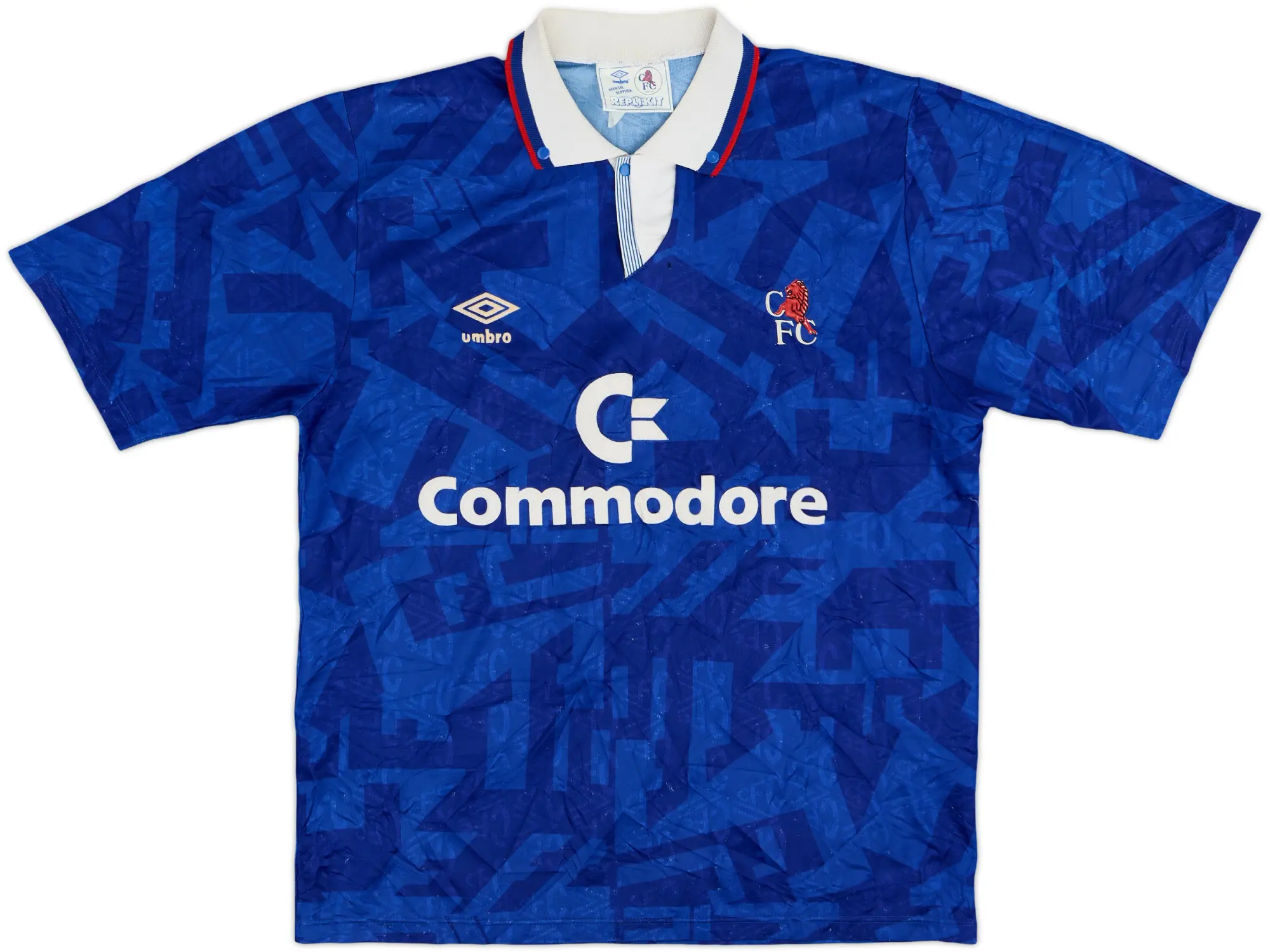 Umbro Chelsea Mens SS Home Shirt 1991/93