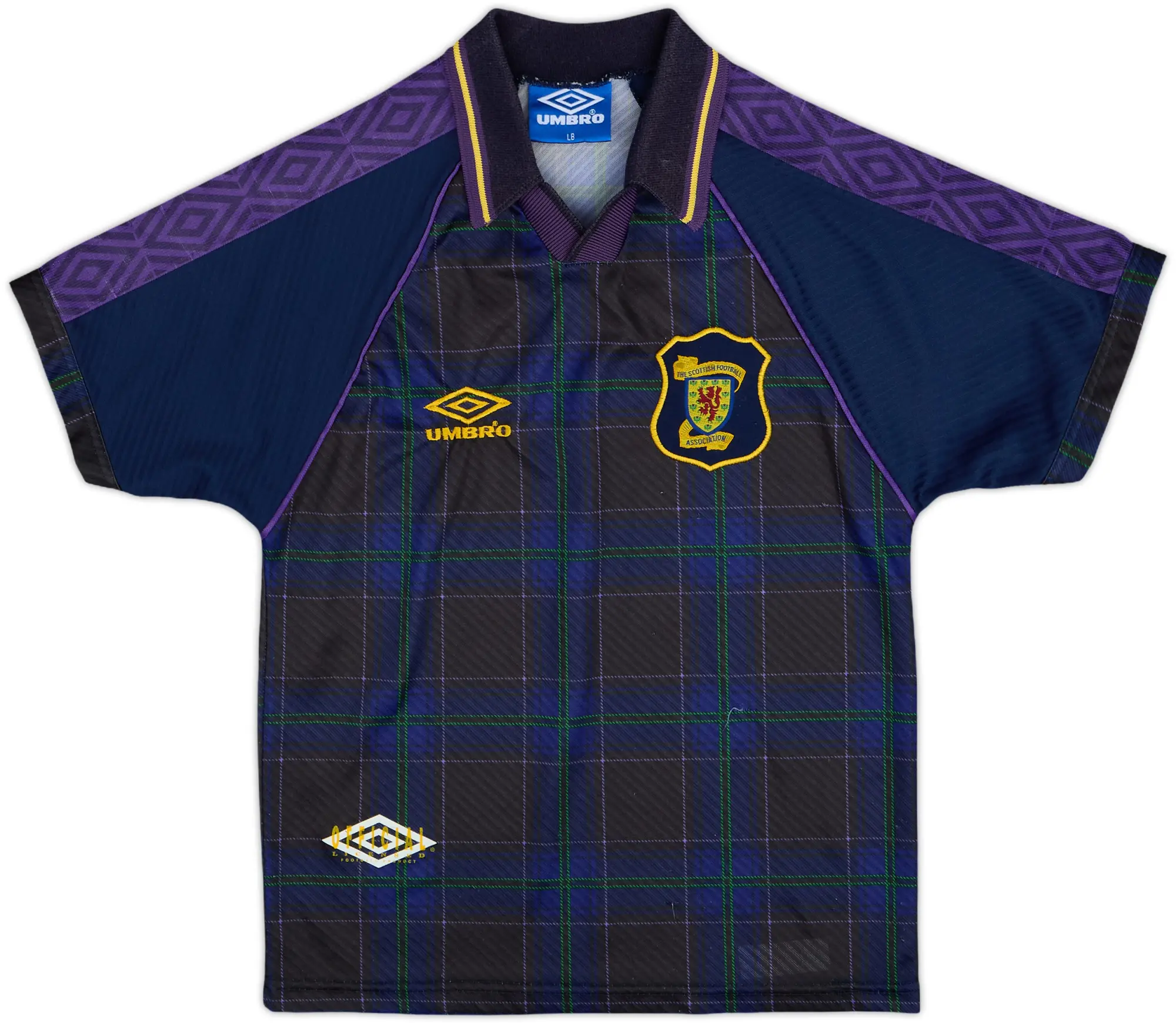 1994-96 Scotland Home Shirt - 8/10 - (L.Boys)